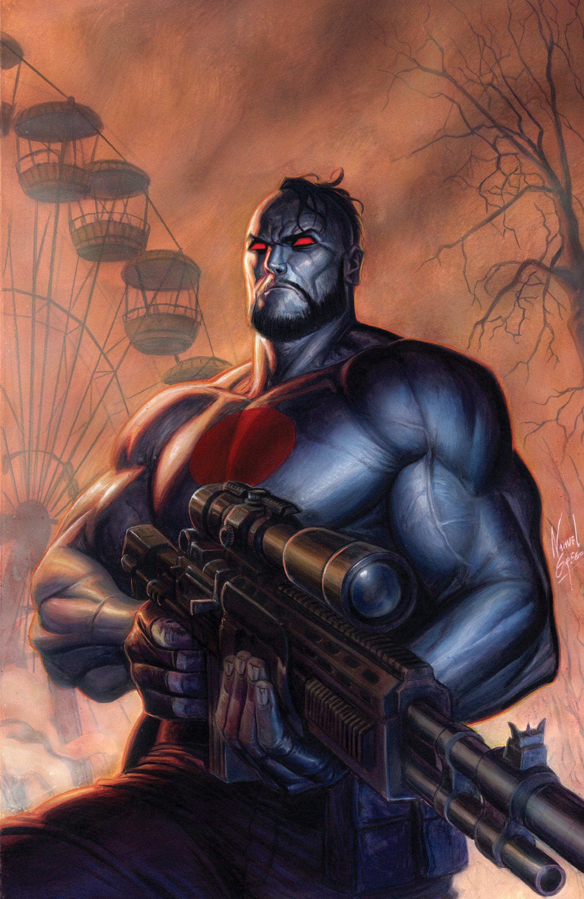 Preorder By 06/08 ~ Valiant Beyond: Bloodshot #5--Man Made Hell #2?ÿVariant C (Grego Full Art)