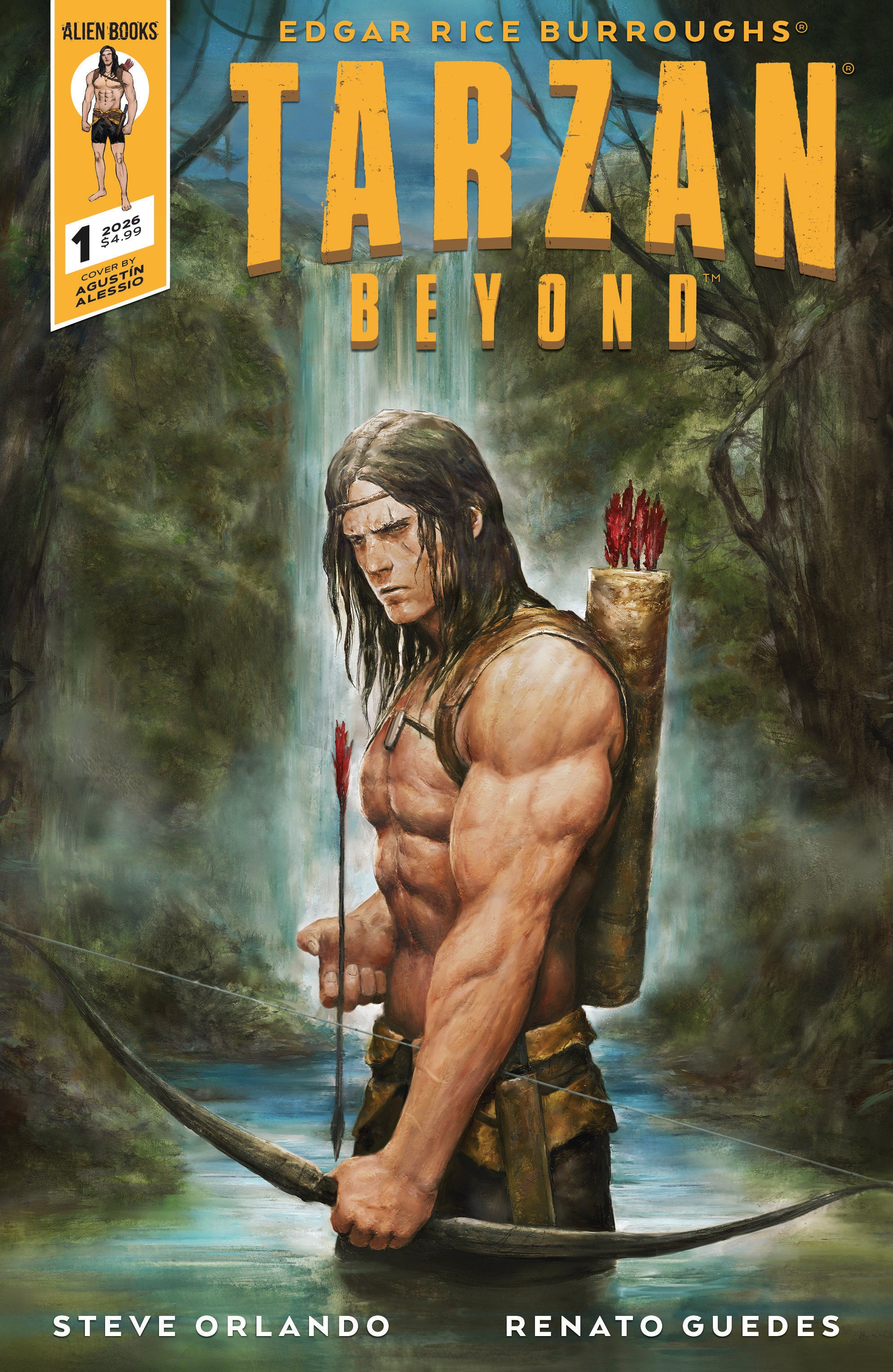 Preorder By 5/4/2026 ~ Tarzan Beyond #1 Cover A (Alessio)