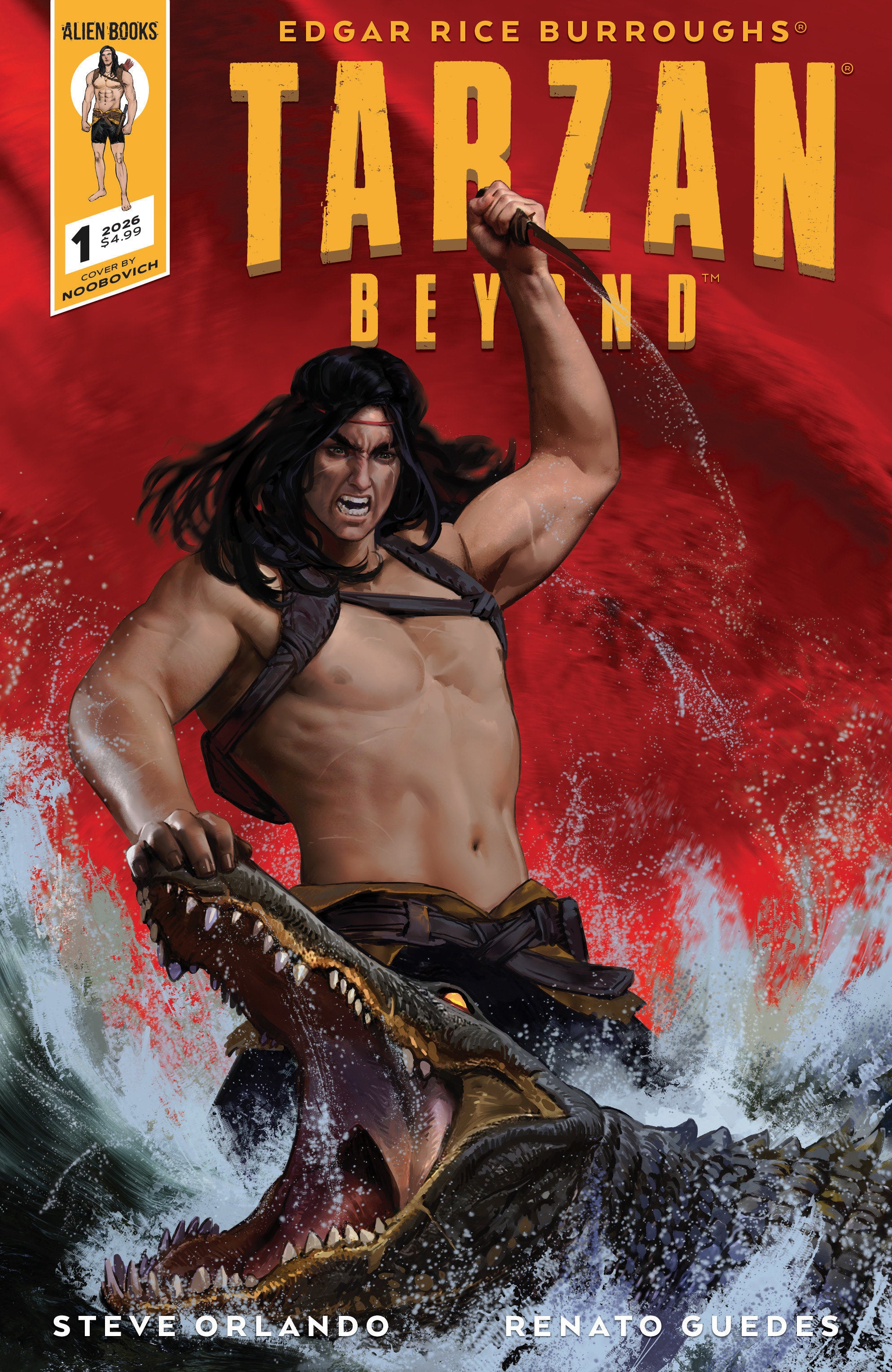 Preorder By 5/4/2026 ~ Tarzan Beyond #1 Variant D (Noobovich)