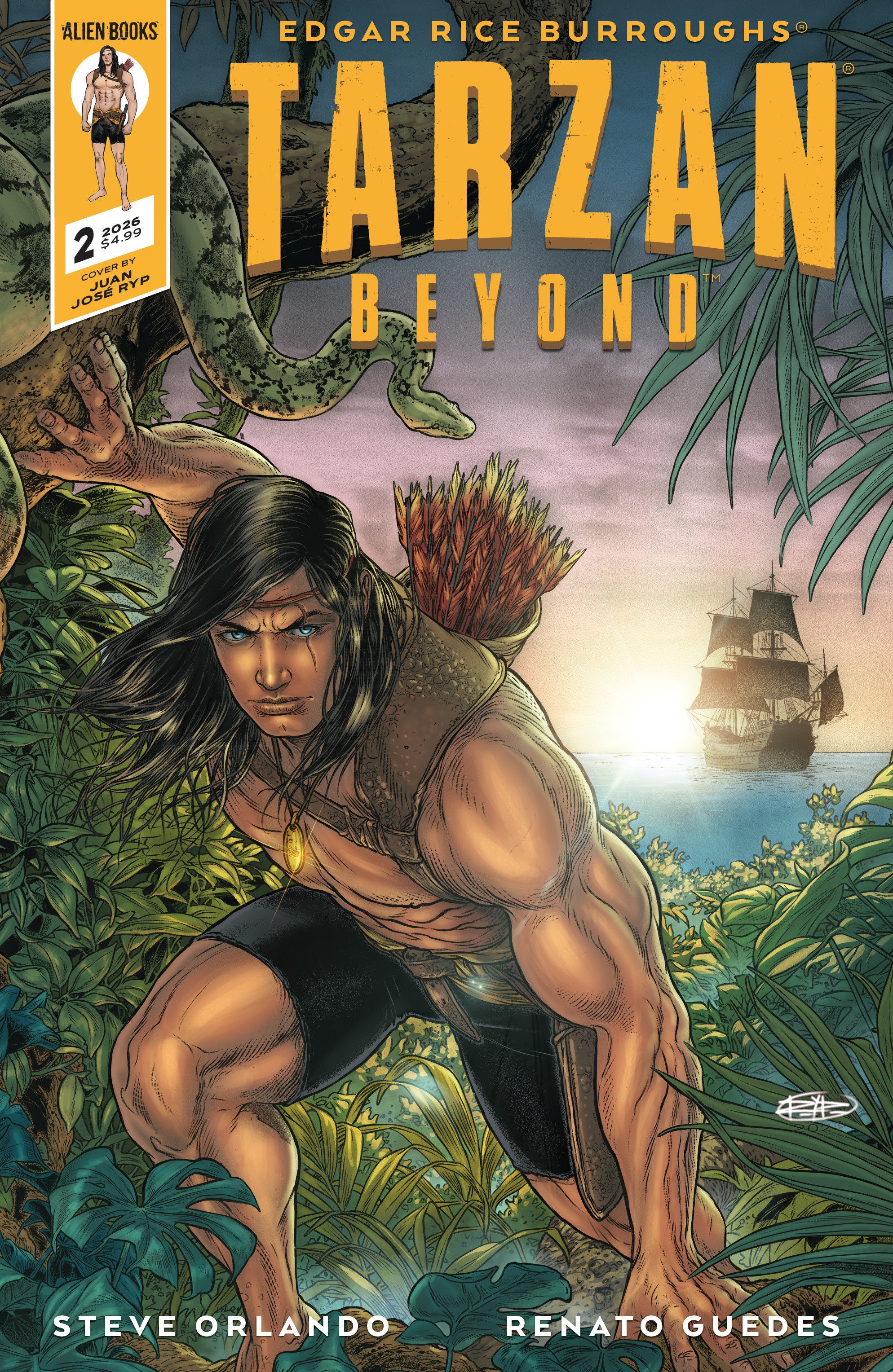 Preorder By 06/15 ~ Tarzan Beyond #2 Variant B (Ryp)