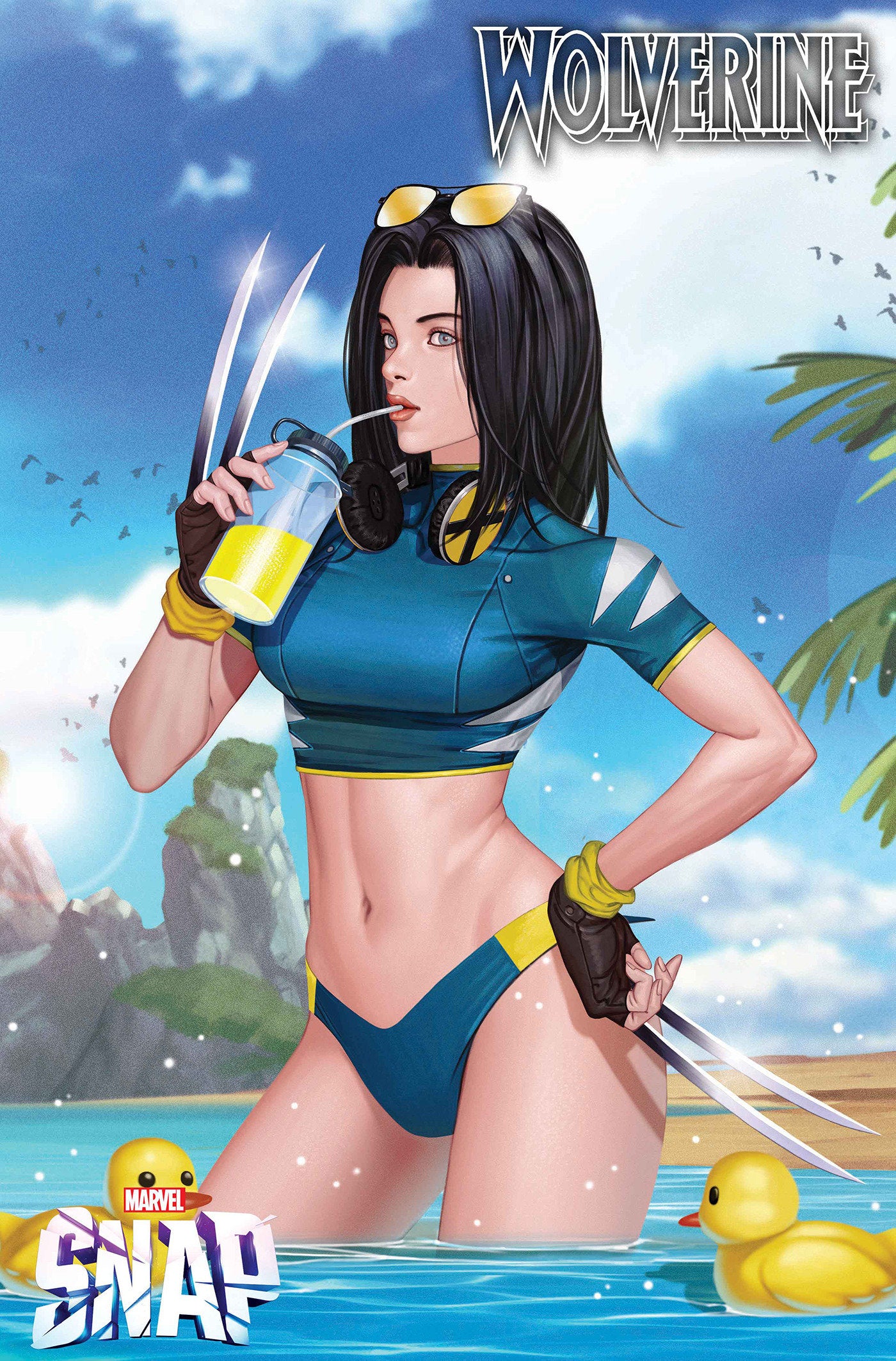 Preorder By 06/22 ~ WOLVERINE #24 INHYUK LEE MARVEL SNAP SWIMSUIT VARIANT
