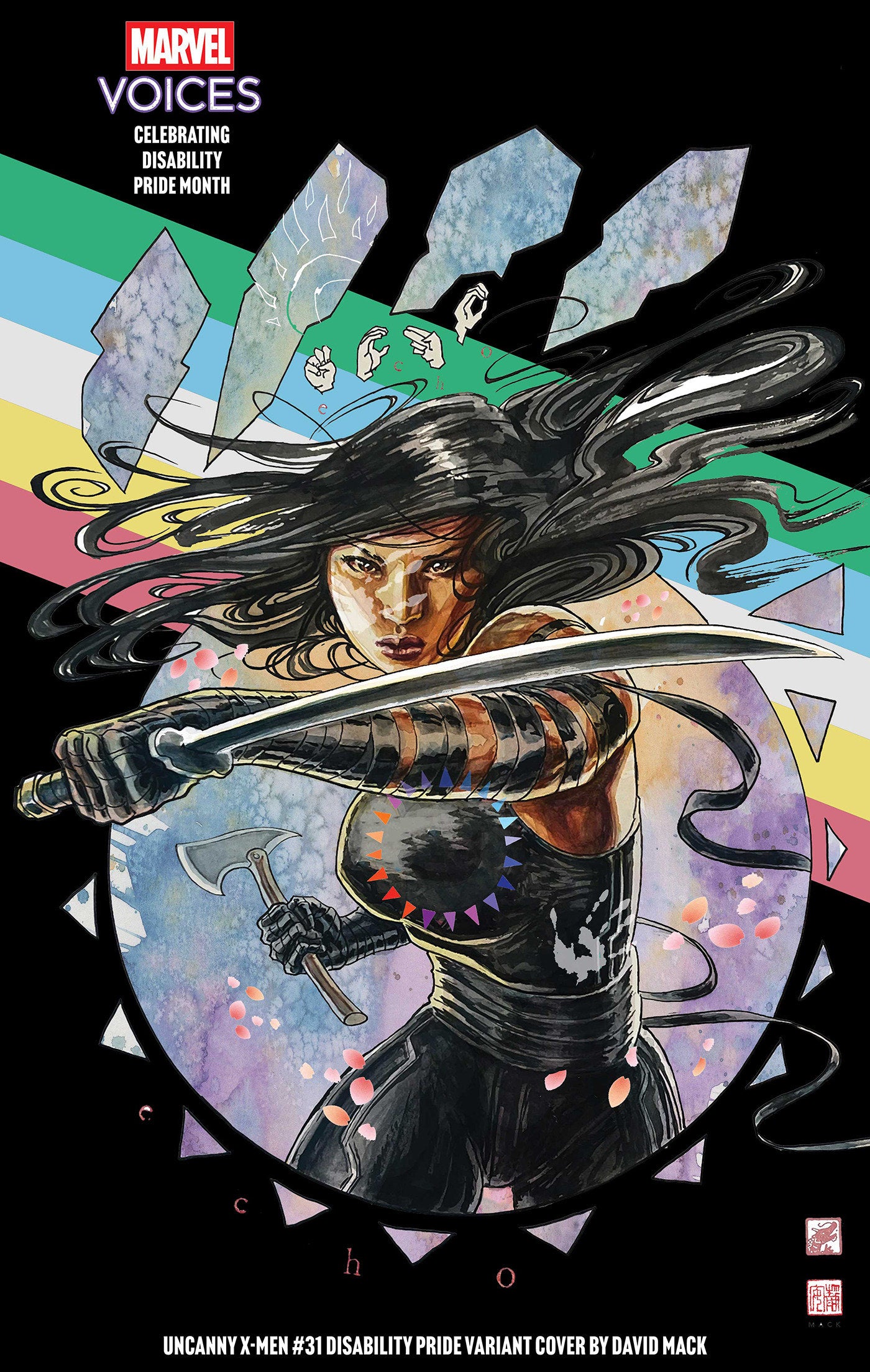 Preorder By 06/08 ~ UNCANNY X-MEN #31 DAVID MACK DISABILITY PRIDE VARIANT