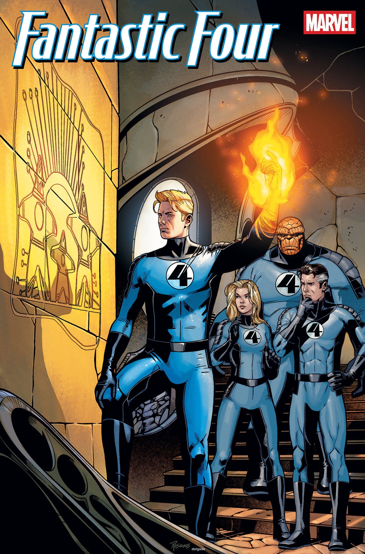 FANTASTIC FOUR #19 RAMON ROSANAS VARIANT