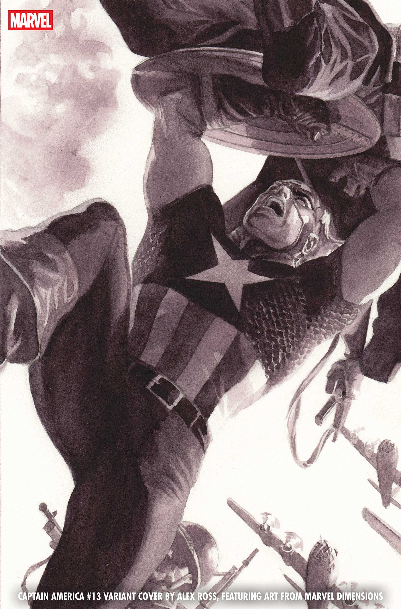 Preorder By 06/15 ~ CAPTAIN AMERICA #13 ALEX ROSS MARVEL DIMENSIONS VARIANT [ARM]