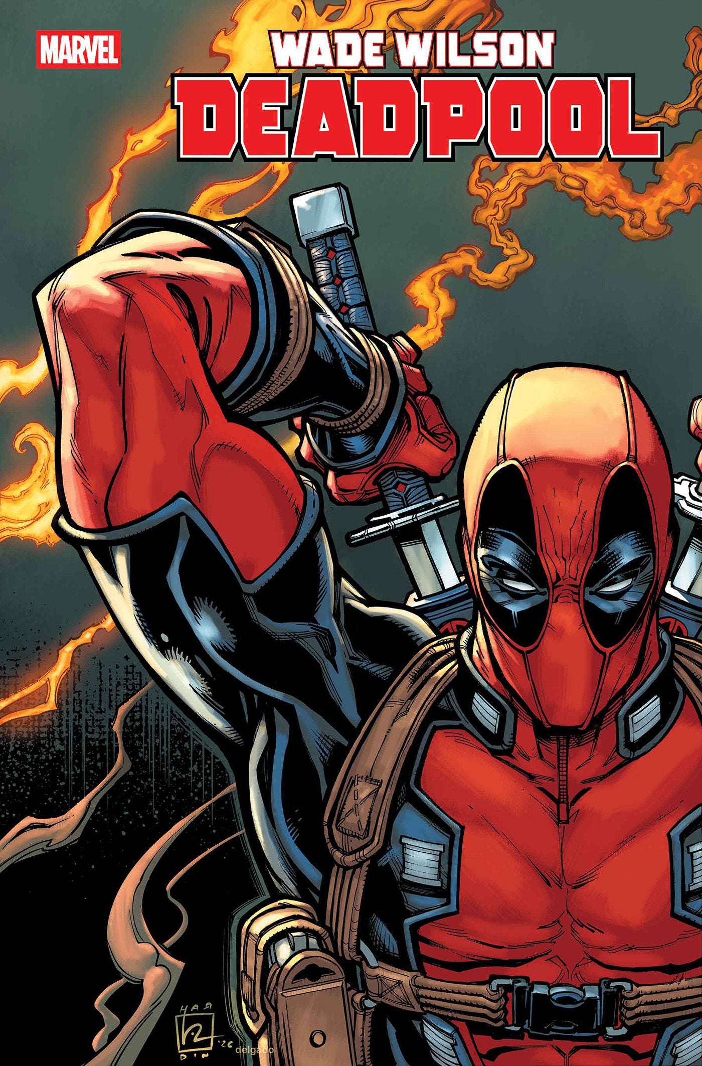Preorder By 5/4/2026 ~ WADE WILSON: DEADPOOL #5 CHAD HARDIN VARIANT