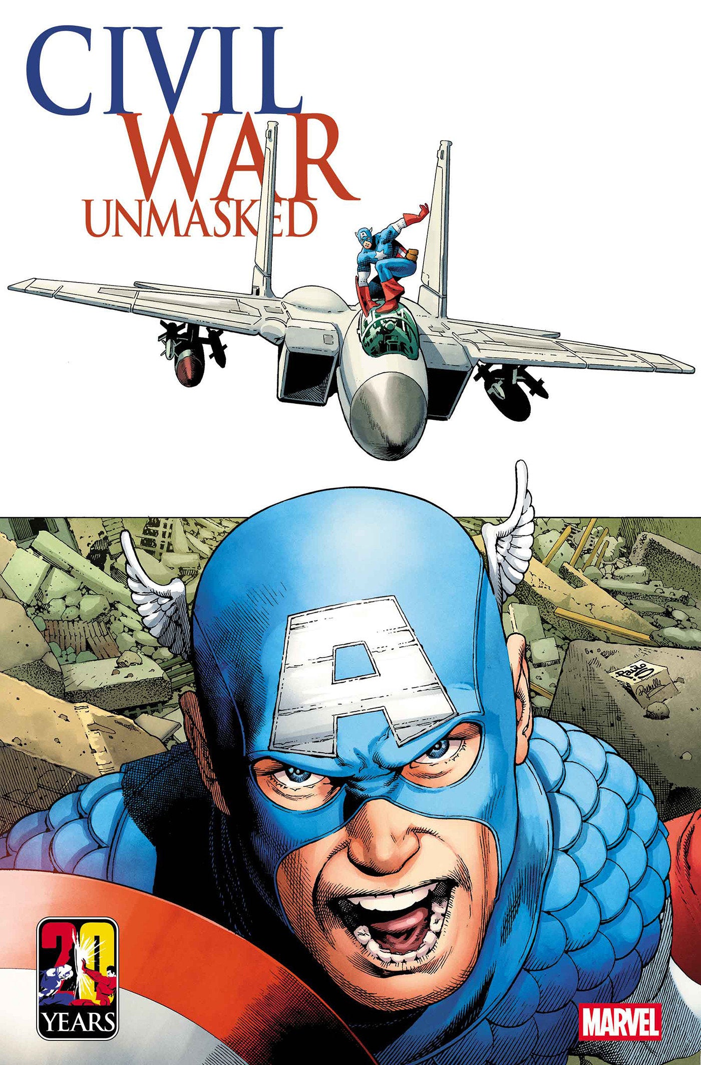 Preorder By 06/08 ~ CIVIL WAR: UNMASKED #3 PAULO SIQUEIRA 5-PART CONNECTING VARIANT