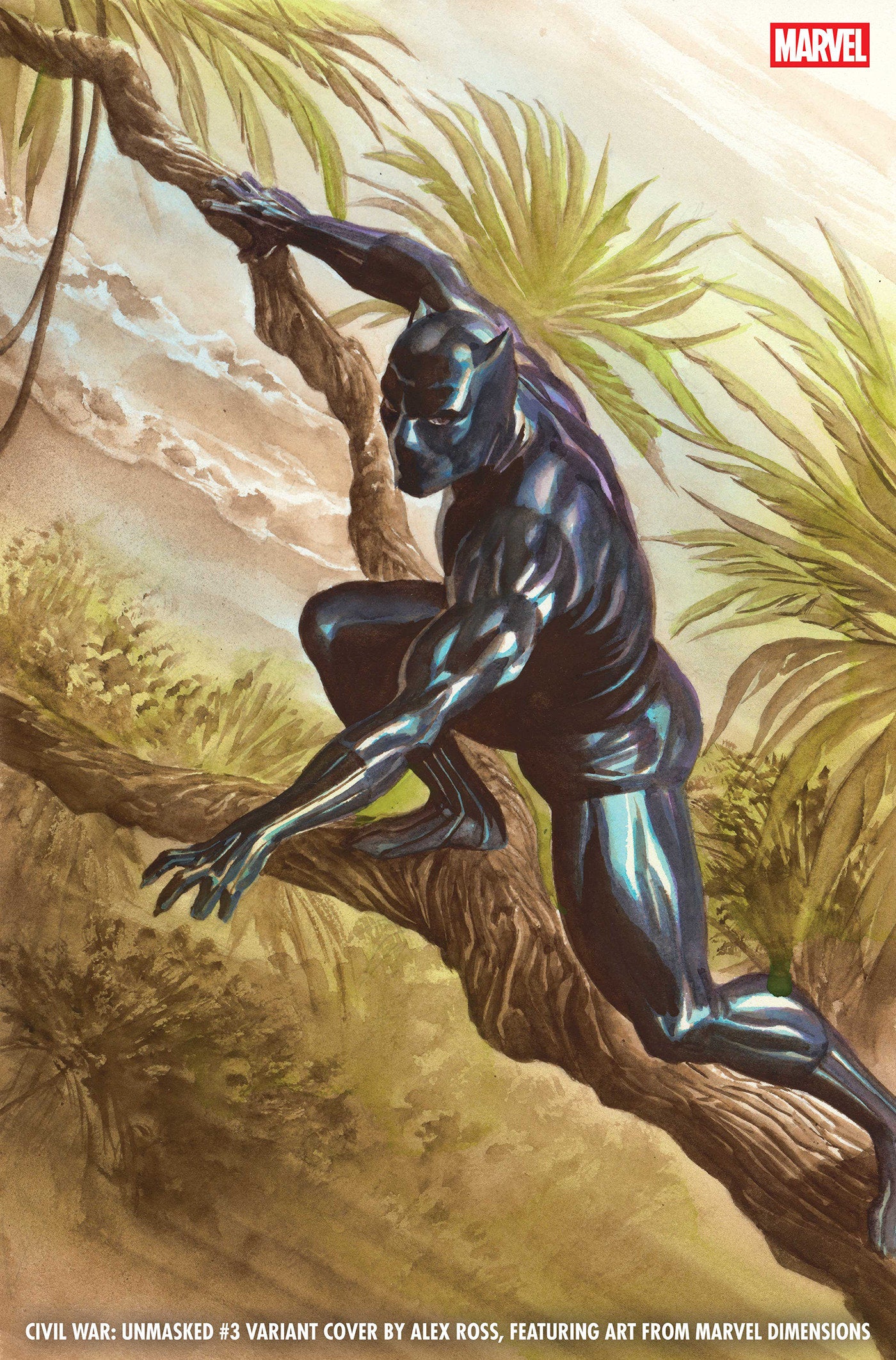 Preorder By 06/08 ~ CIVIL WAR: UNMASKED #3 ALEX ROSS MARVEL DIMENSIONS VARIANT