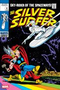 Preorder By 5/4/2026 ~ SILVER SURFER #4 FACSIMILE EDITION FOIL VARIANT