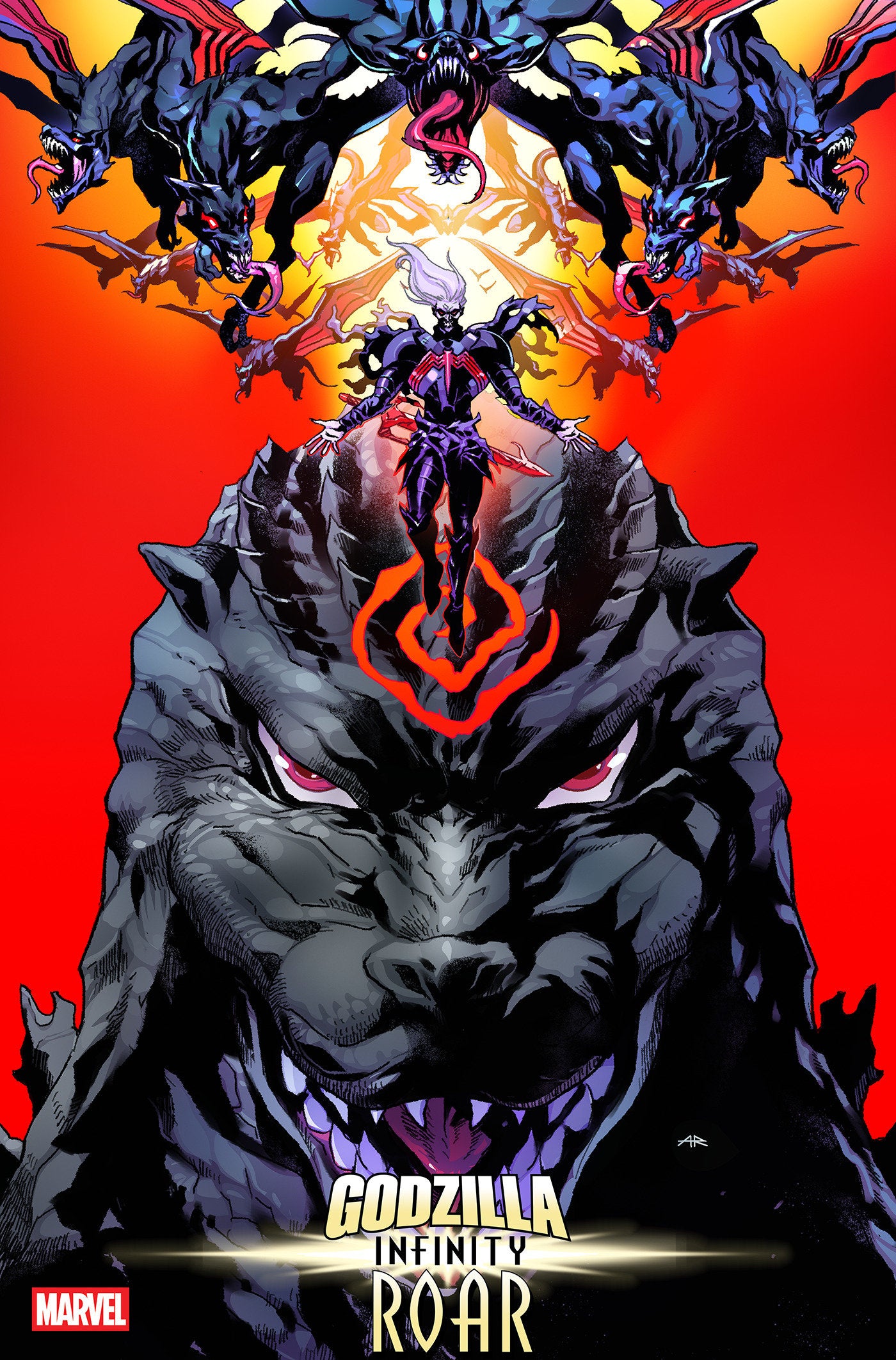 Preorder By 5/4/2026 ~ GODZILLA: INFINITY ROAR #5 ANAND RAMCHERON VARIANT