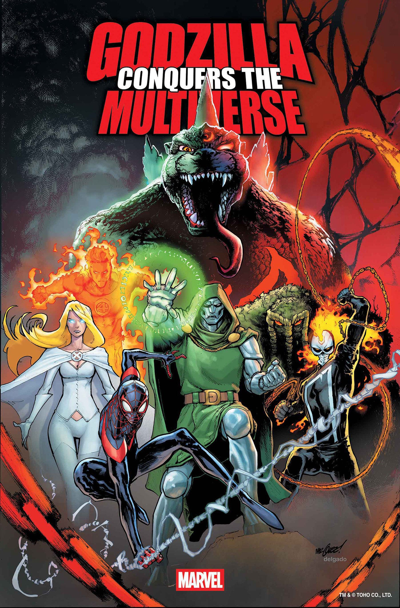 Preorder By 06/08 ~ GODZILLA CONQUERS THE MULTIVERSE #1