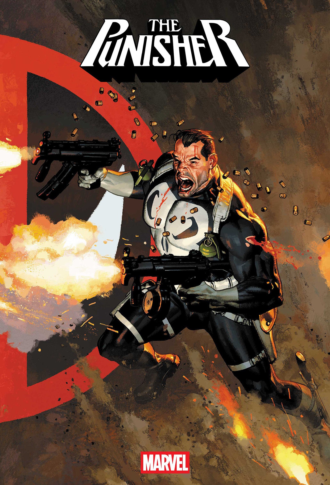 Punisher #8 Josemaria Casanovas 4-Part Connecting Variant [Bg]