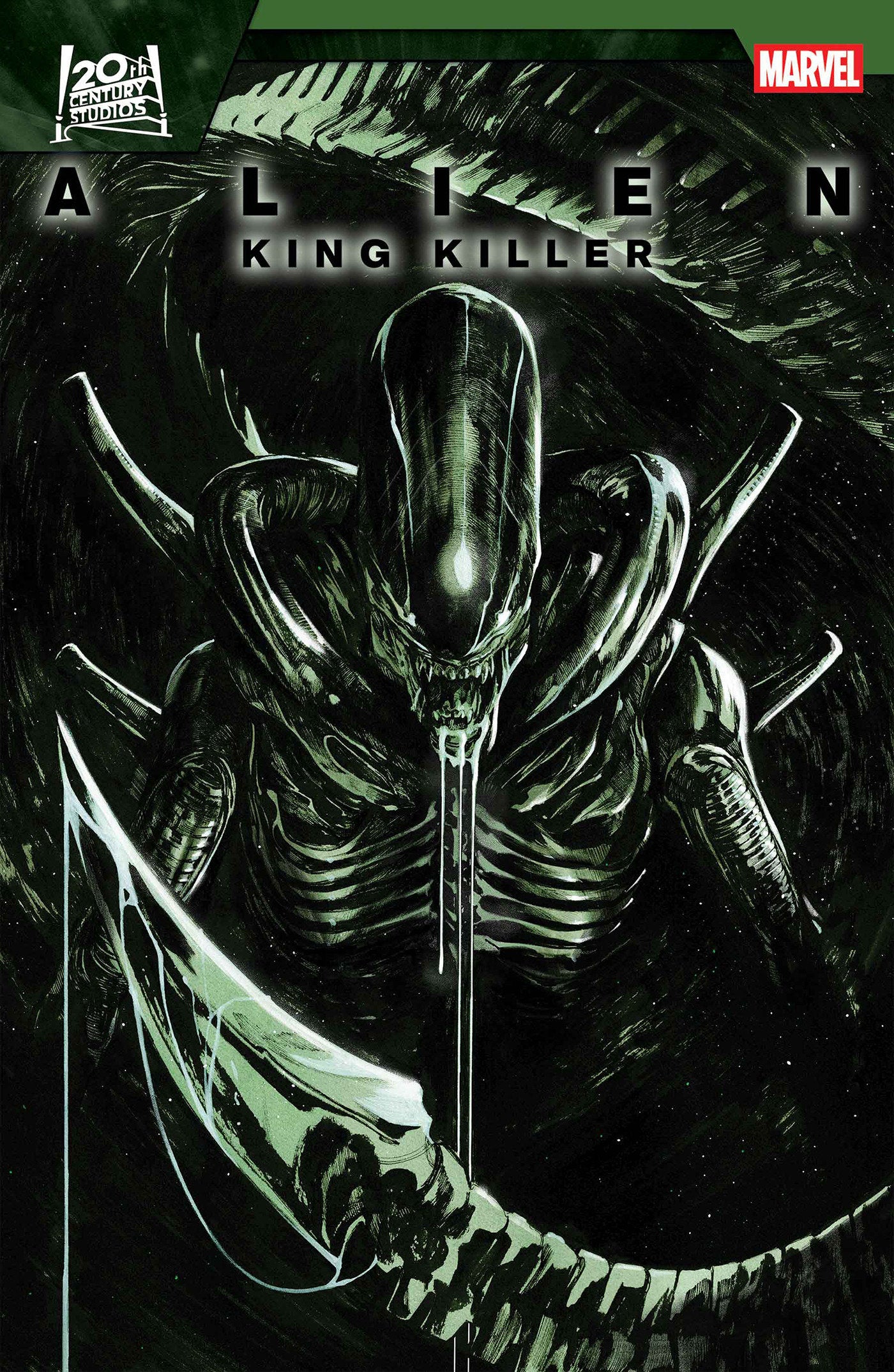 Preorder By 06/15 ~ ALIEN: KING KILLER #4 ALESSANDRO CAPPUCCIO VARIANT