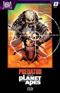 Preorder By 06/15 ~ PREDATOR VS. THE PLANET OF THE APES #1 CHRIS CAMPANA MOVIE POSTER HOMAGE VARIANT