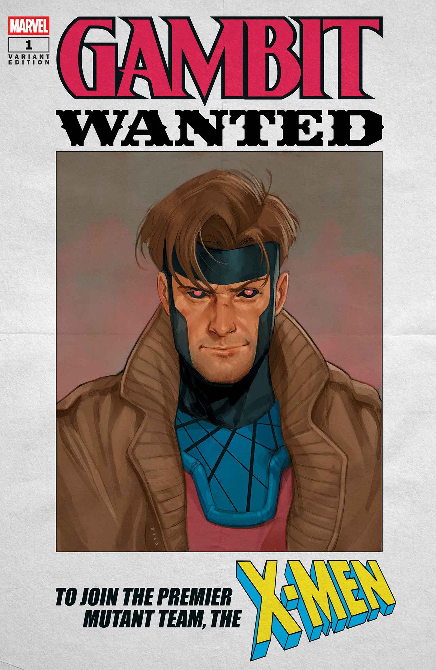 Preorder By 06/08 ~ GAMBIT: WANTED #1 PHIL NOTO WANTED VARIANT A
