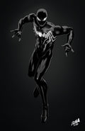 AMAZING SPIDER-MAN #1005 DAVID NAKAYAMA COLOR BLOCK BLACK VIRGIN 1:50 VARIANT