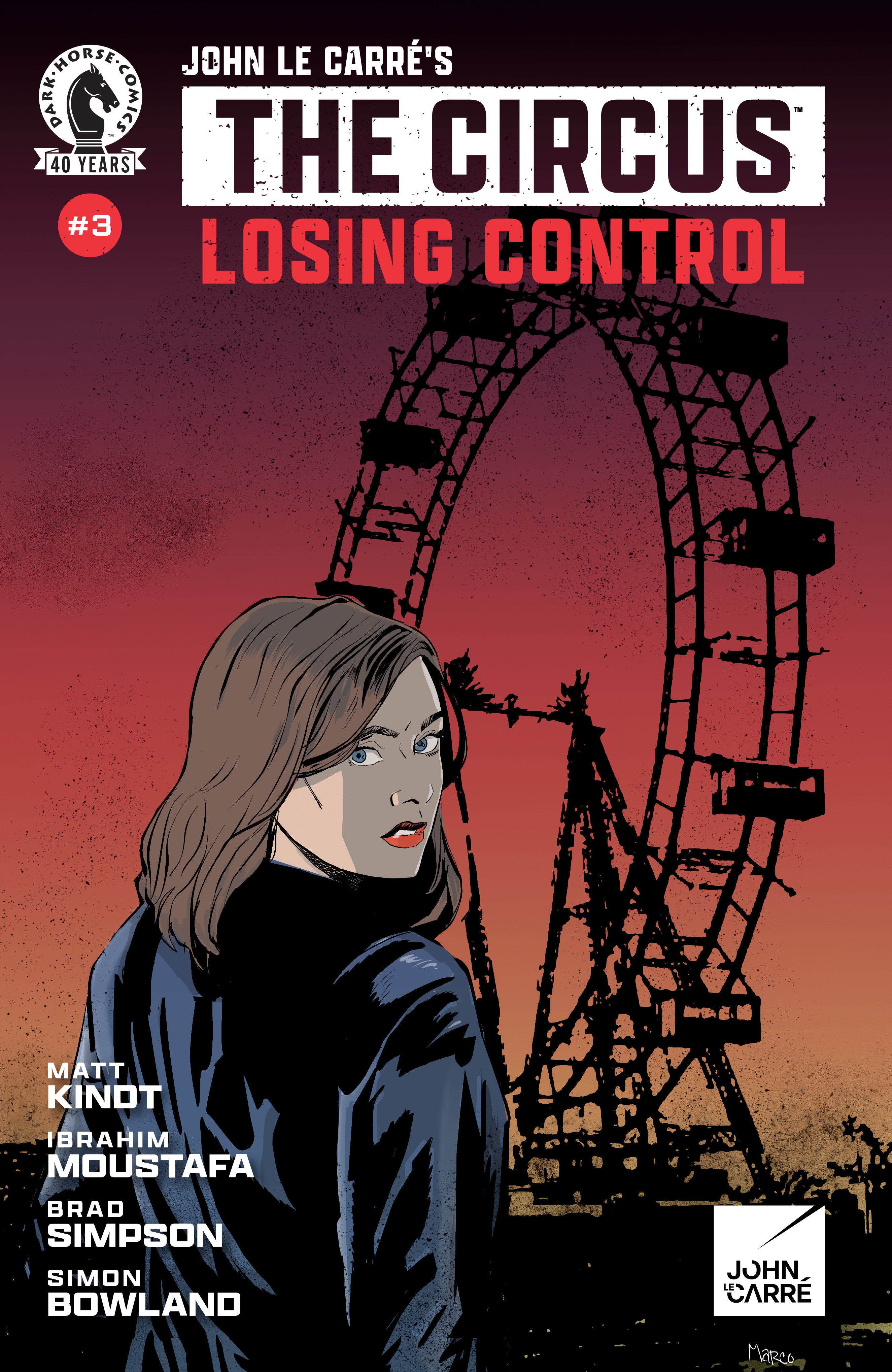 Preorder By 06/15 ~ John le Carre's: The Circus--Losing Control #3 (CVR A) (Maro Finnegan)