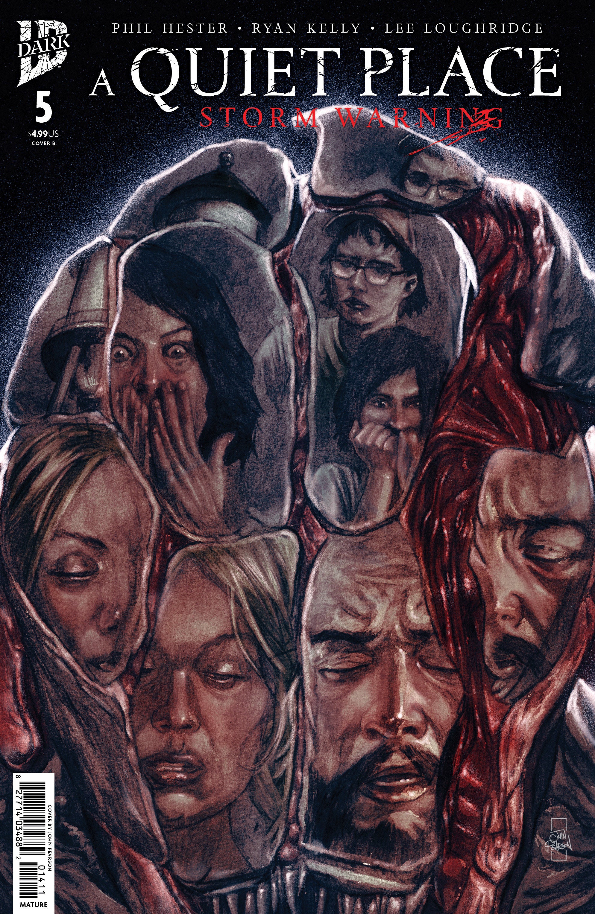Preorder By 06/15 ~ A Quiet Place: Storm Warning #5 Variant B (Pearson)