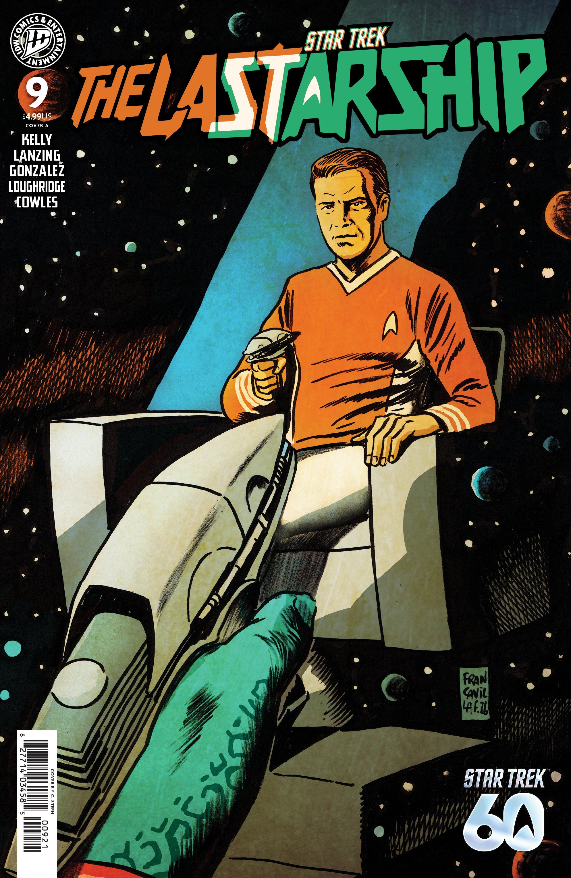 Preorder By 06/08 ~ Star Trek: The Last Starship #9 Cover A (Francavilla)