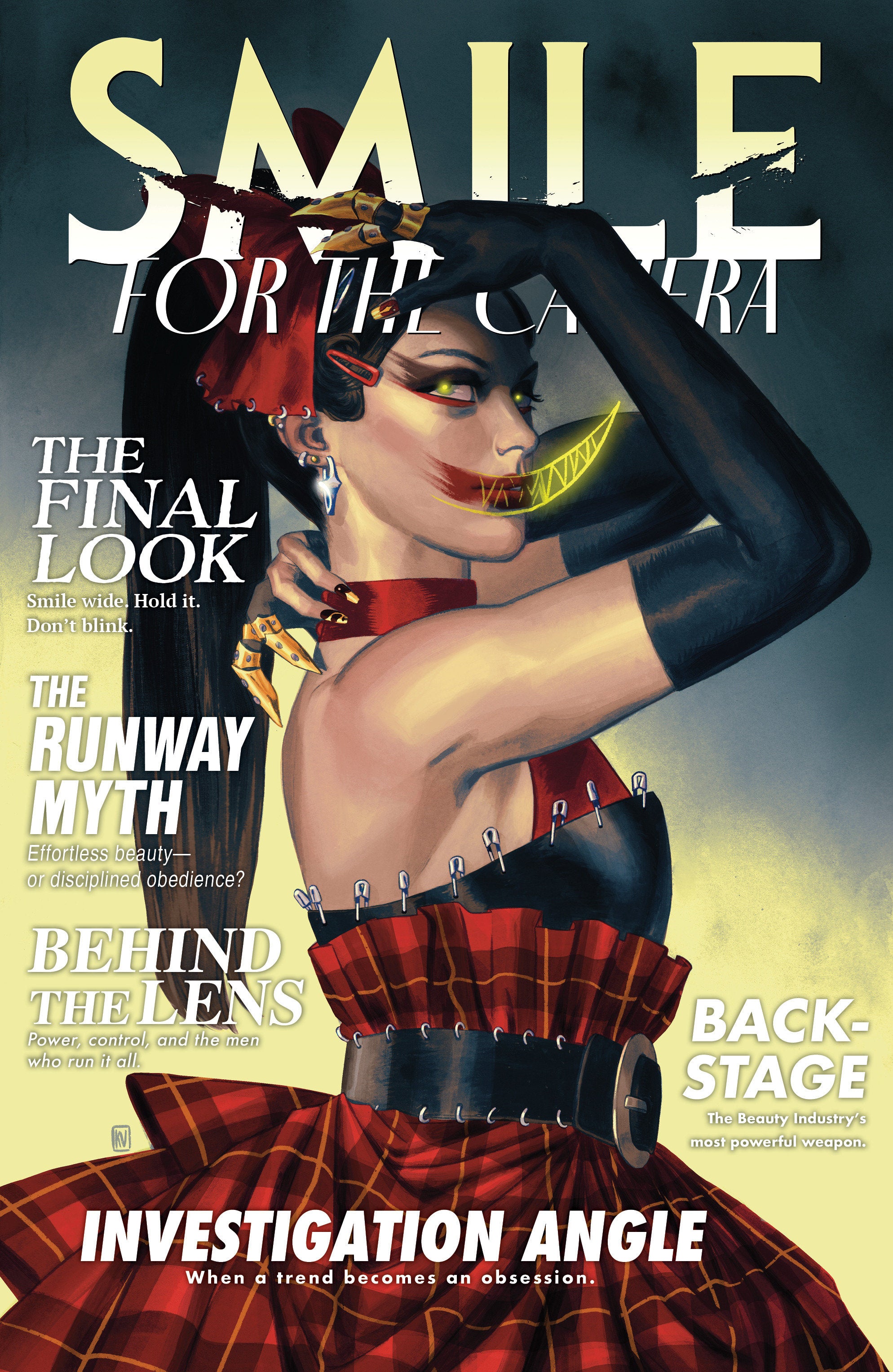 Preorder By 06/08 ~ Smile: For the Camera #5 Variant C (Valerio Fashion Magazine Variant)