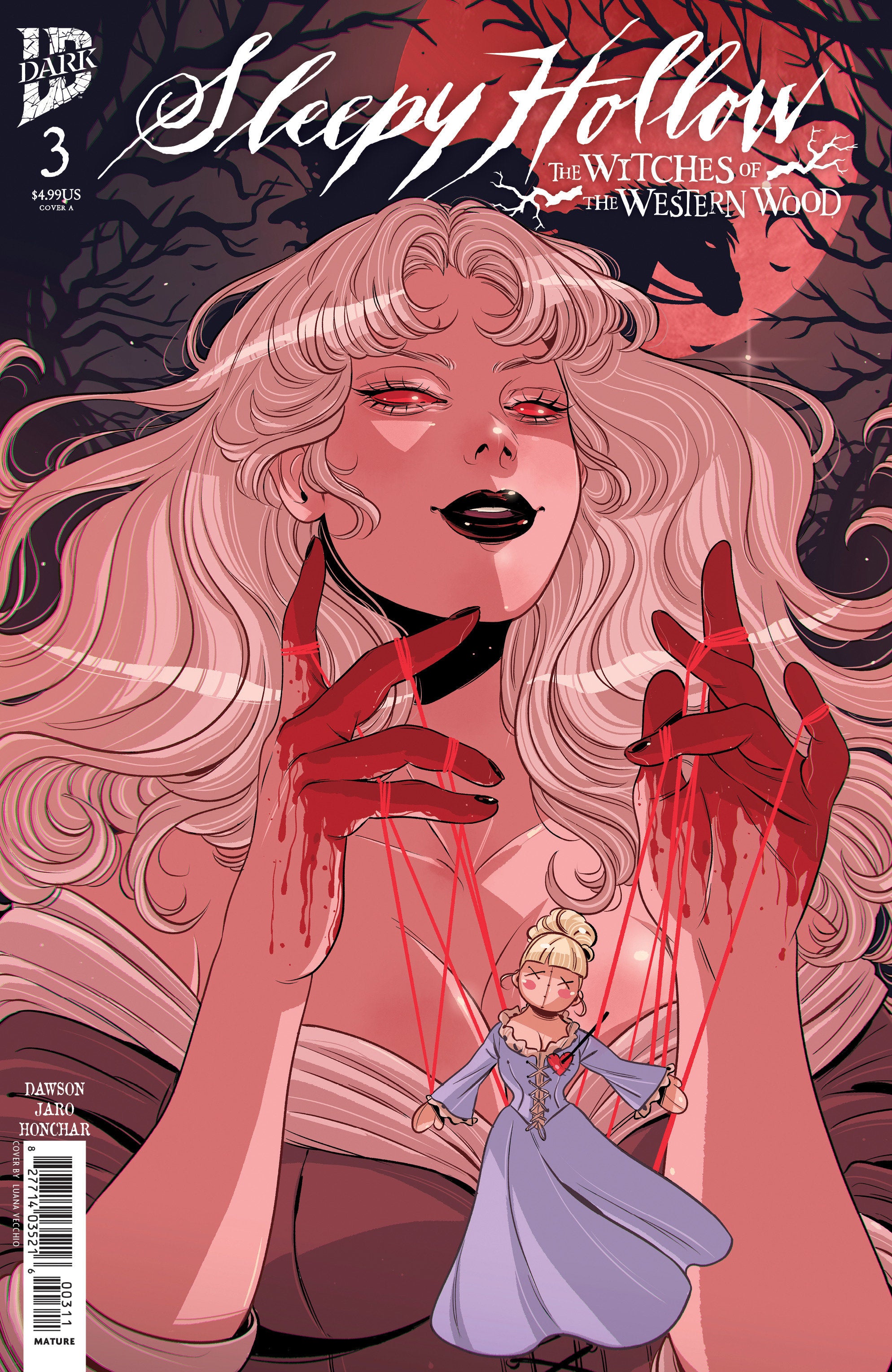 Preorder By 06/08 ~ Sleepy Hollow: The Witches of the Western Wood #3 Cover A (Vecchio)