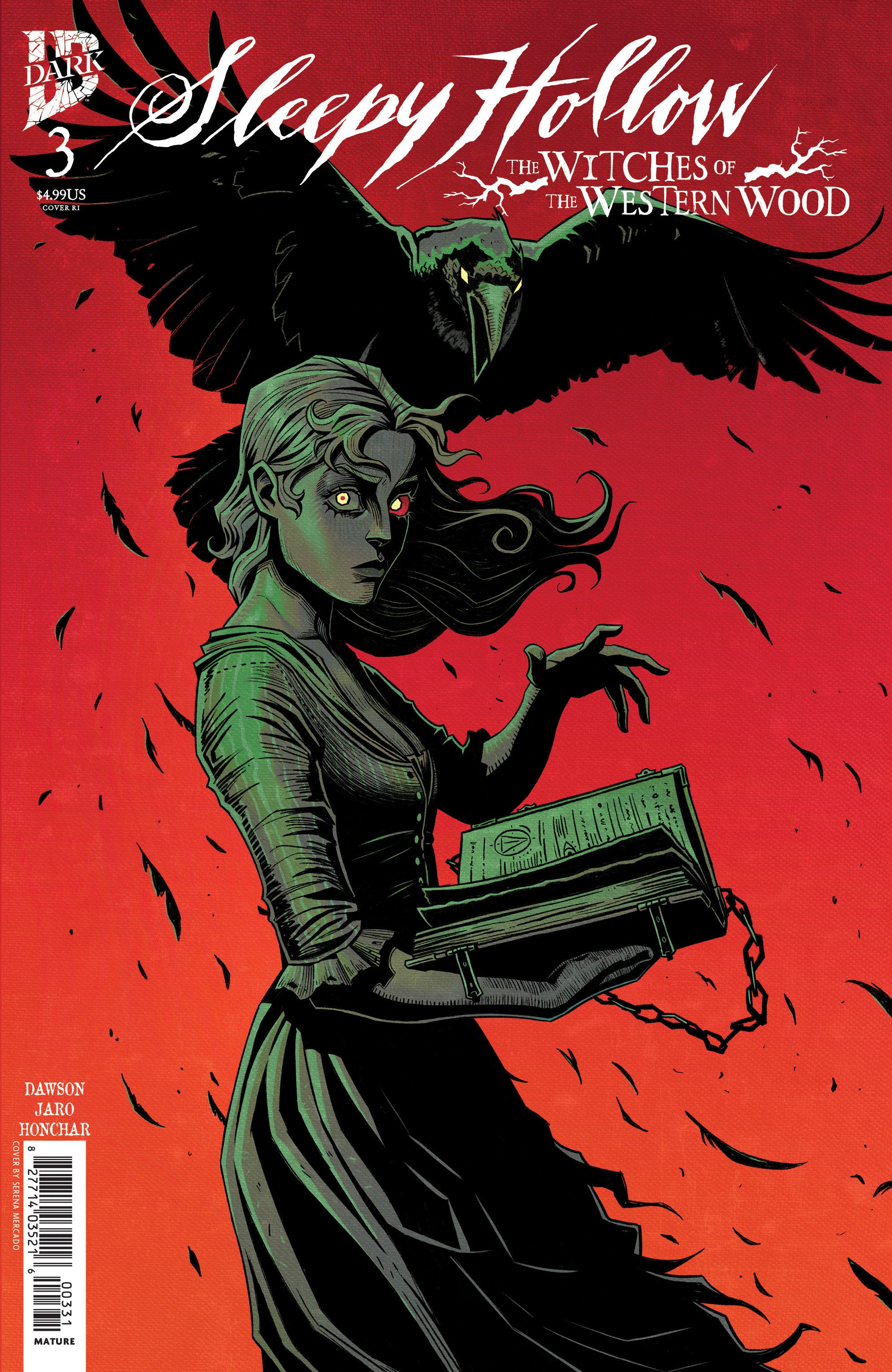 Preorder By 06/08 ~ Sleepy Hollow: The Witches of the Western Wood #3 Variant RI (10) (Mercado)
