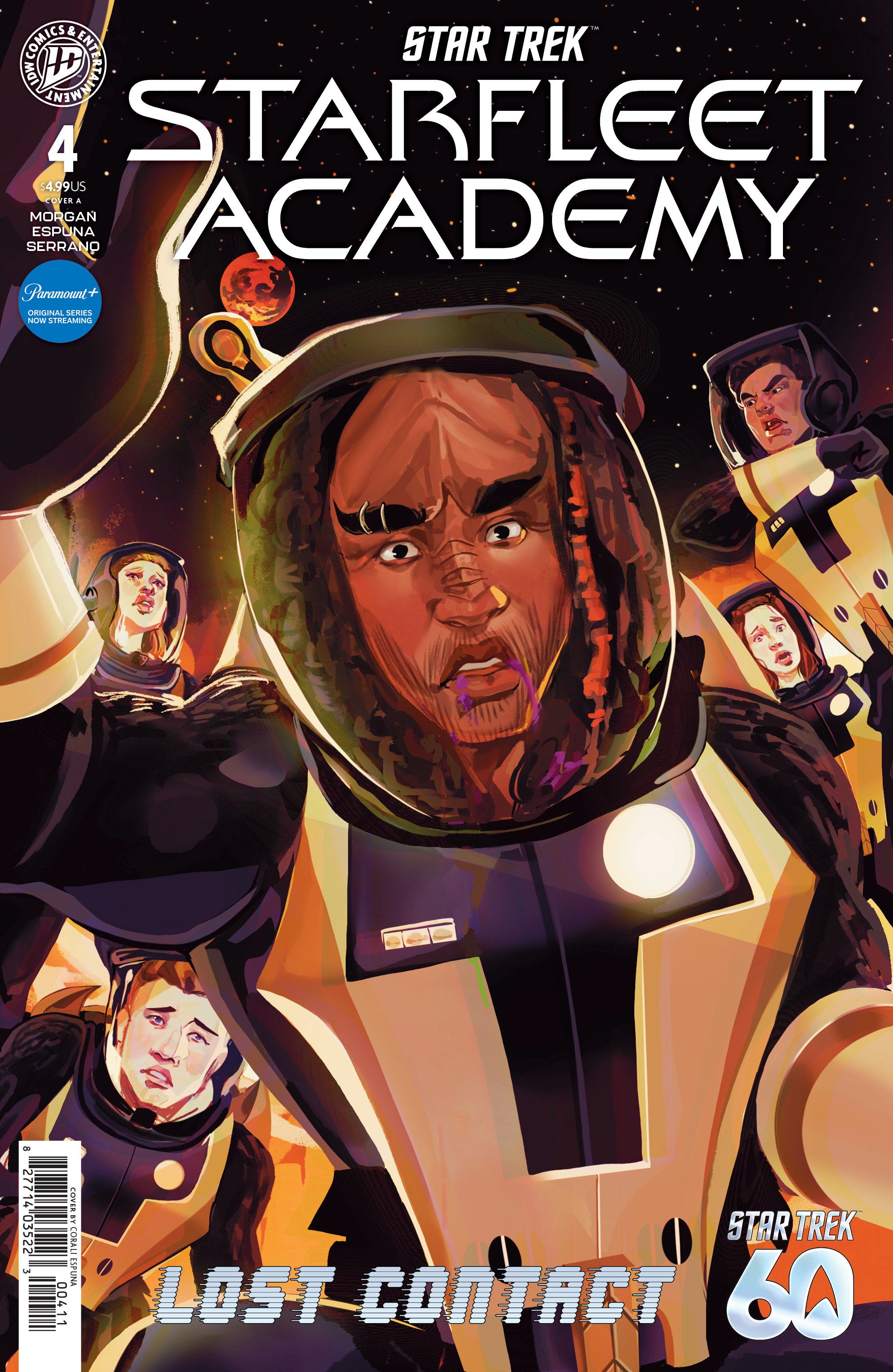 Preorder By 06/15 ~ Star Trek: Starfleet Academy--Lost Contact #4 Cover A (Espuna)