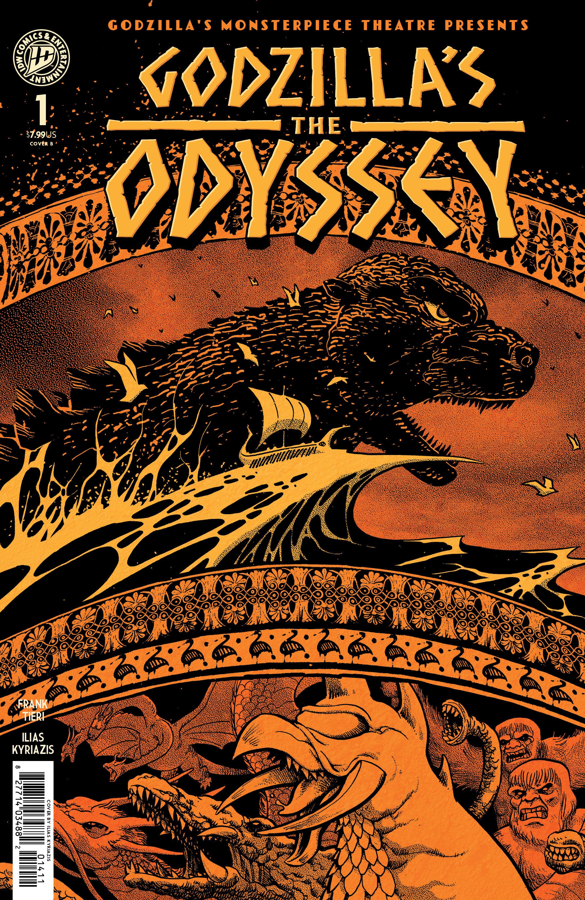Preorder By 5/4/2026 ~ Godzillaƒ??s Monsterpiece Theatre Presents: Godzillaƒ??s The Odyssey Variant B (Kyriazis)
