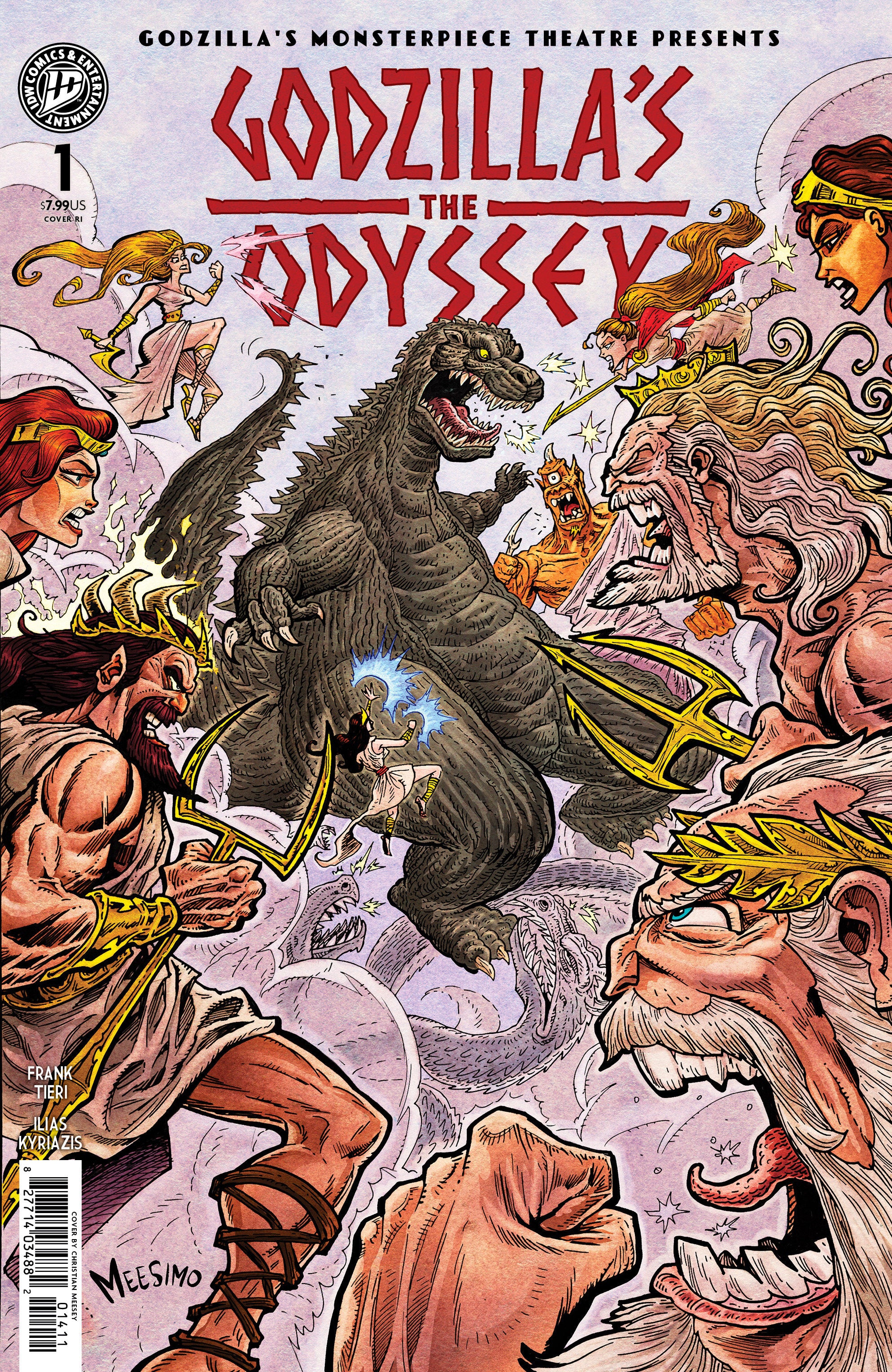 Preorder By 5/4/2026 ~ Godzillaƒ??s Monsterpiece Theatre Presents: Godzillaƒ??s The Odyssey Variant RI (10) (Meesey)