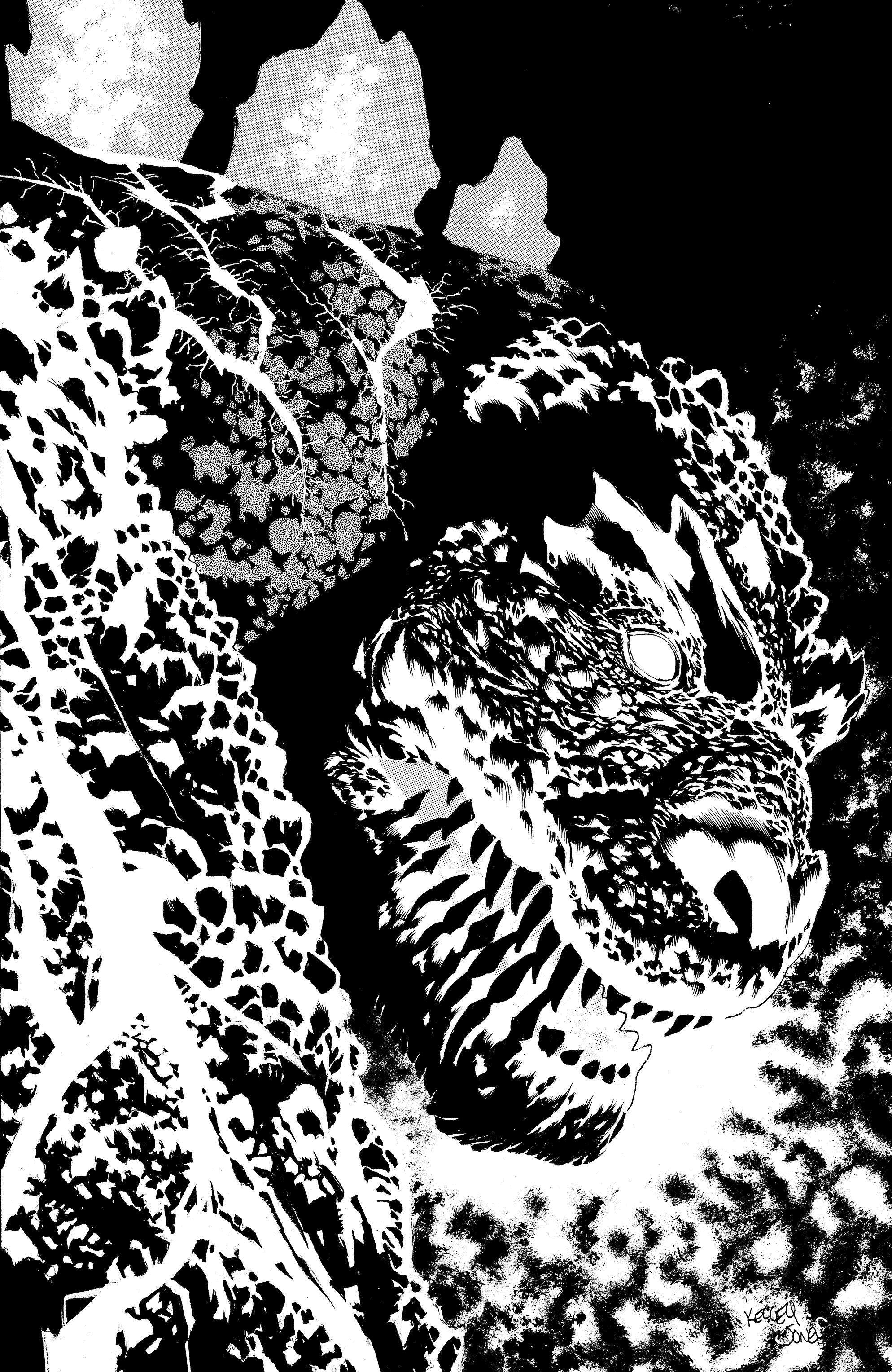 Preorder By 06/15 ~ The Horror of Godzilla [Kai-Sei Era] #1 Variant RI (50) (Jones B&W Full Art)