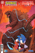 Preorder By 06/08 ~ Sonic the Hedgehog x Godzilla #1 Cover A (Lawrence)