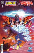 Preorder By 06/08 ~ Sonic the Hedgehog x Godzilla #1 Variant RI (50) (Arq)