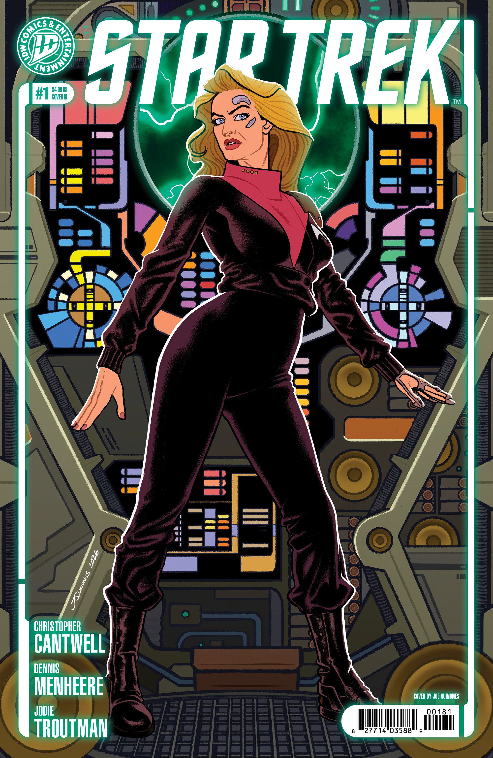 Star Trek (2026) #1 Variant RI (50) (Quinones)