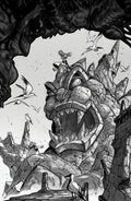 Godzilla: Revenge of the Deadzone [Kai-Sei Era] #3 Variant RI (10) (Tunica B&W Full Art)