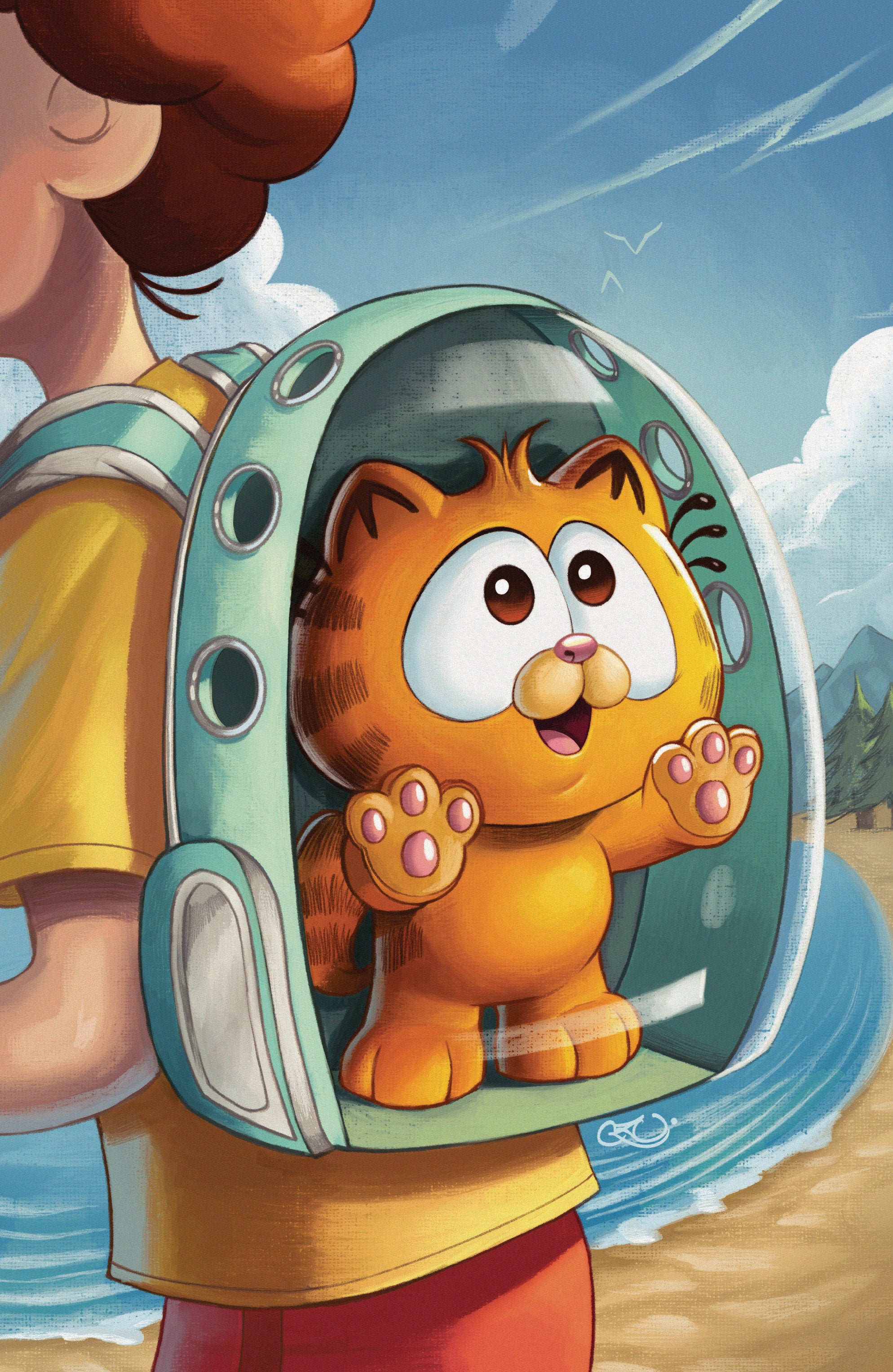 Preorder By 5/4/2026 ~ Baby Garfield #3 C 1:5 INCV (Full Art, Zullo-Uminga)