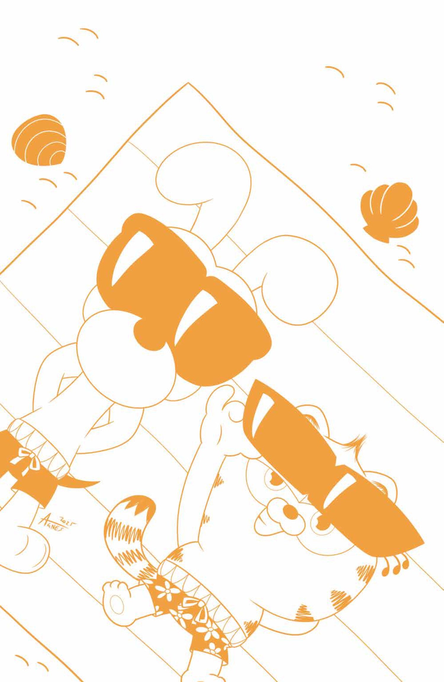 Preorder By 5/4/2026 ~ Baby Garfield #3 E Unlimited Variant (Full Art, Garbowska)