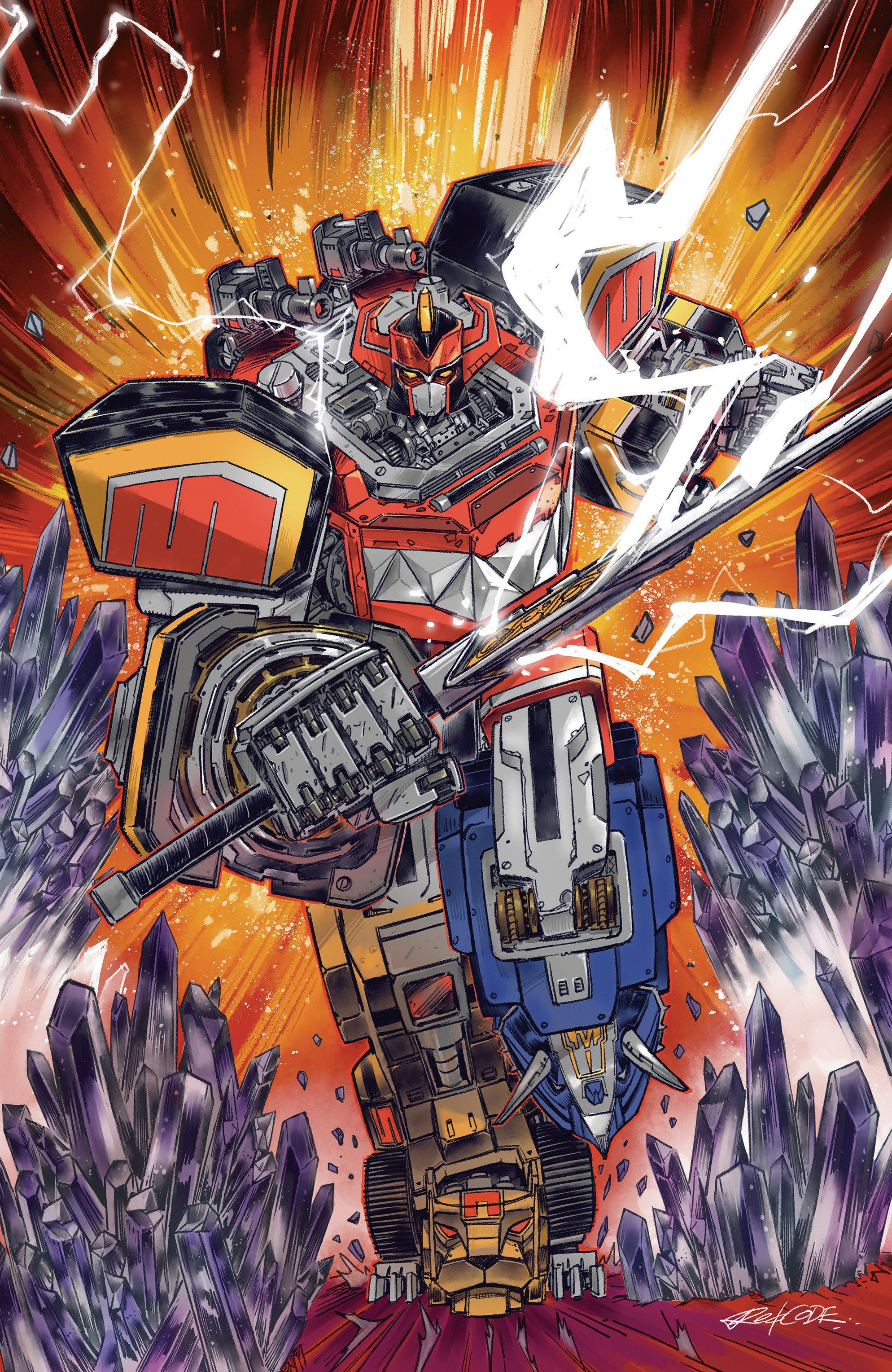 Preorder By 06/08 ~ Mighty Morphin Power Rangers (2026) #2 G 1:20 INCV (Full Art, Redcode)