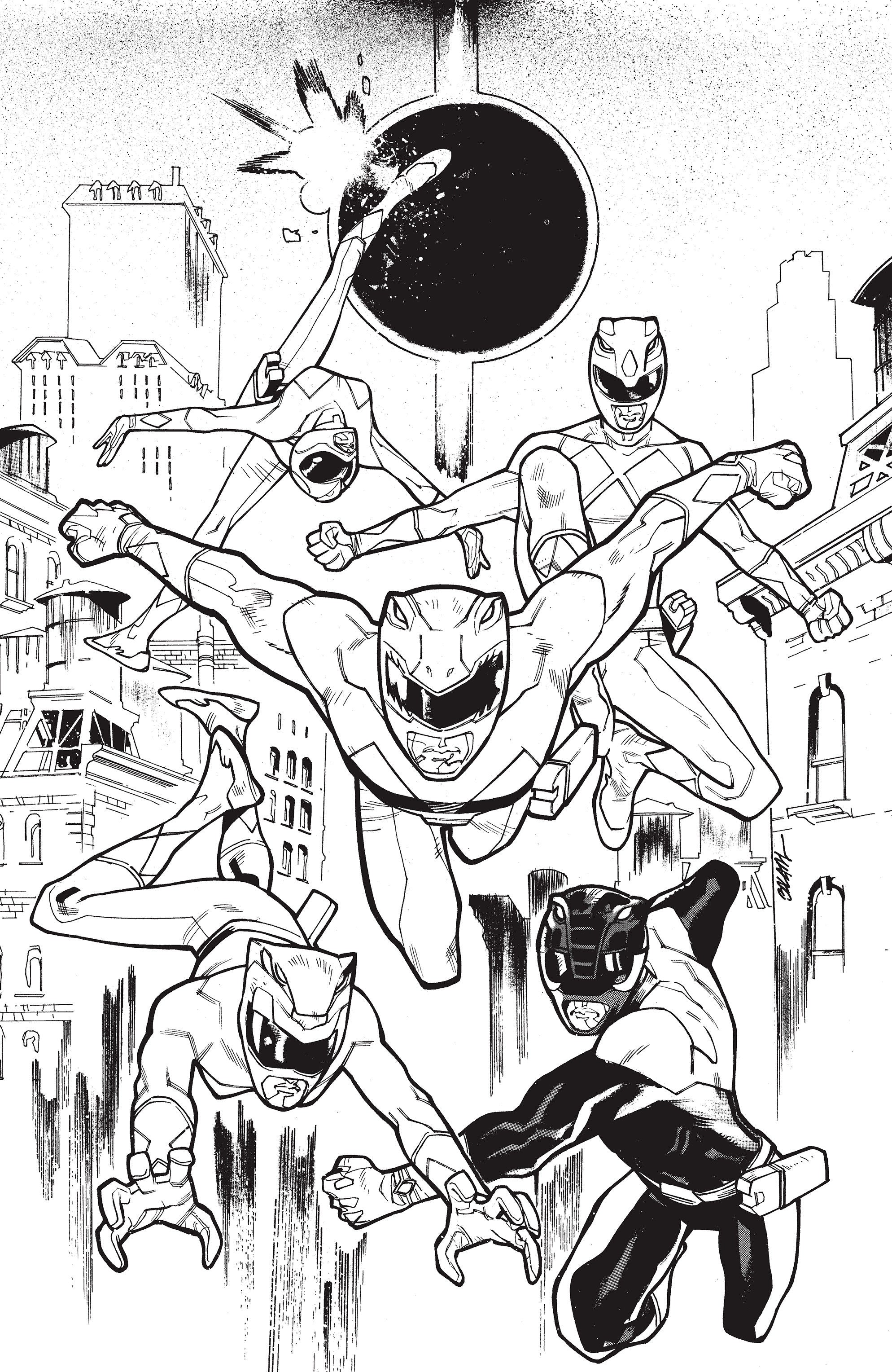 Preorder By 06/08 ~ Mighty Morphin Power Rangers (2026) #2 H 1:25 INCV (Full Art, Bal?­m)