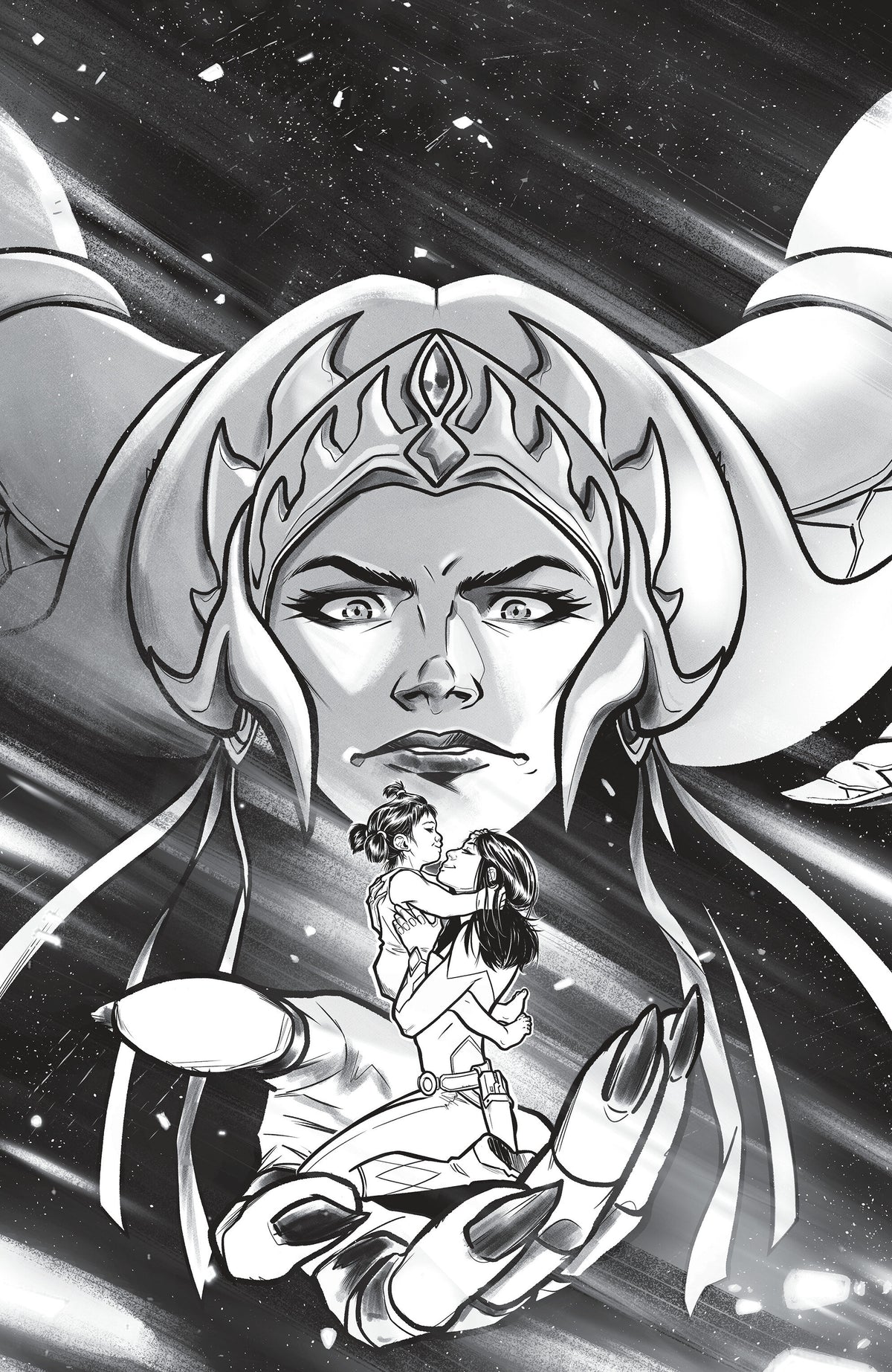 Mighty Morphin Power Rangers (2026) #7 H 1:25 INCV Variant (Full Art, Di Gianfelice)