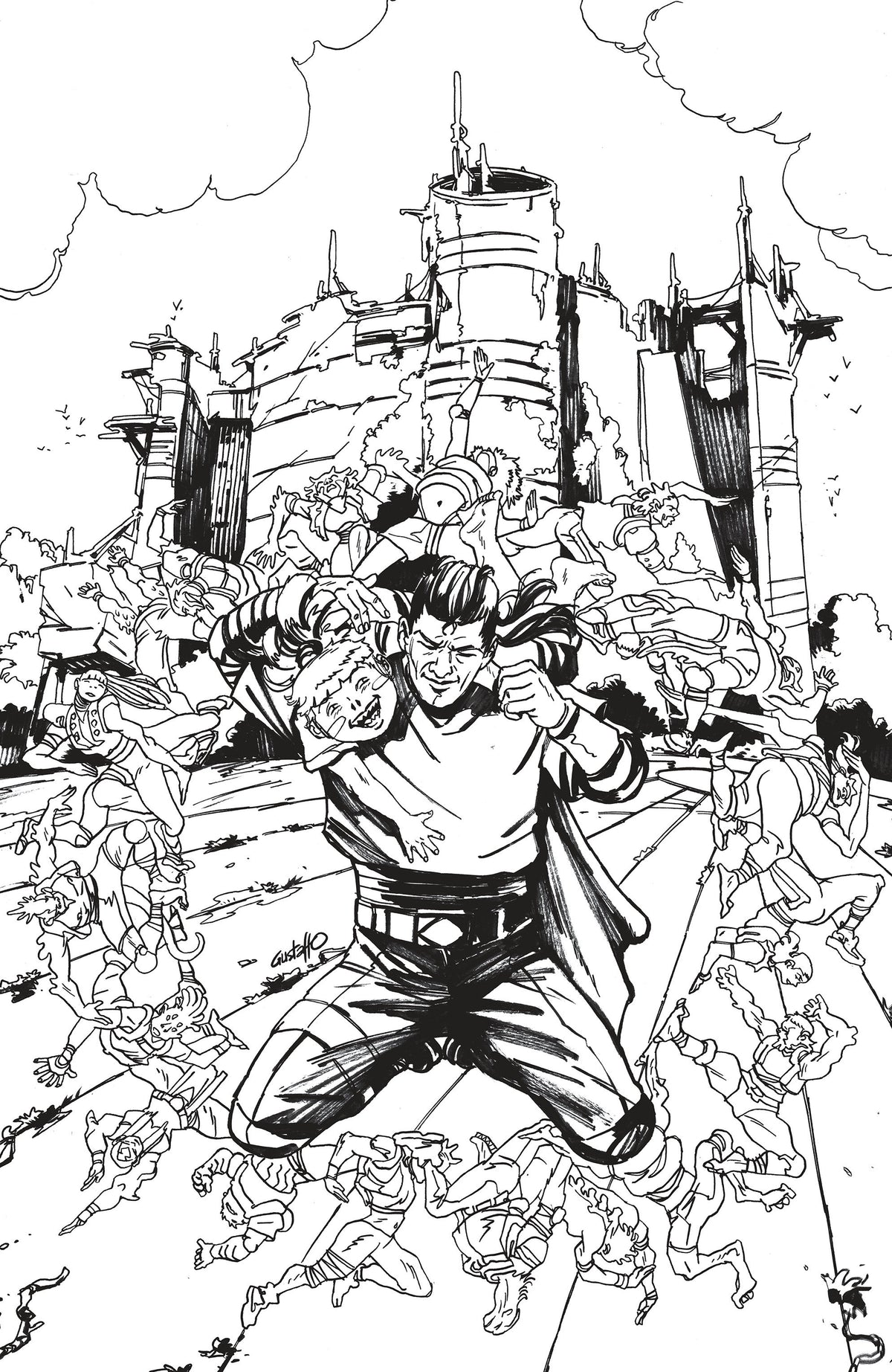 Power Rangers Green #4 J Unlimited Variant (Full Art, Vargas)