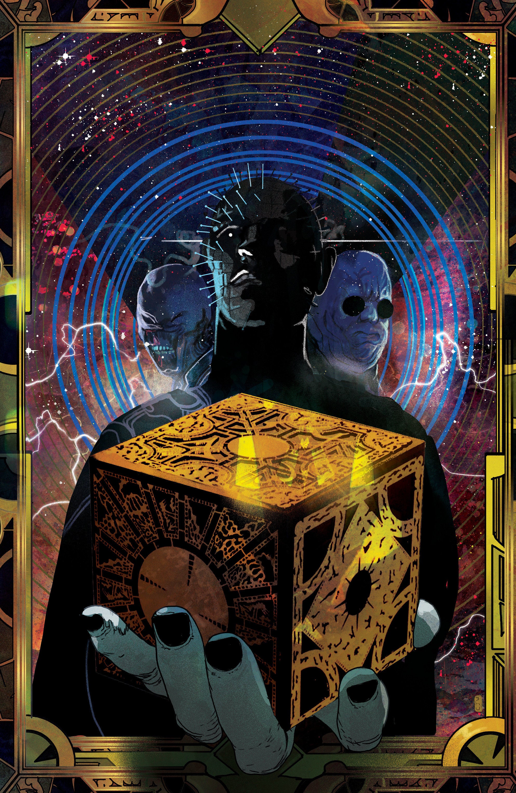 Hellraiser: Resurrections - New Wounds #1 E 1:25 INCV (Full Art, Ward)