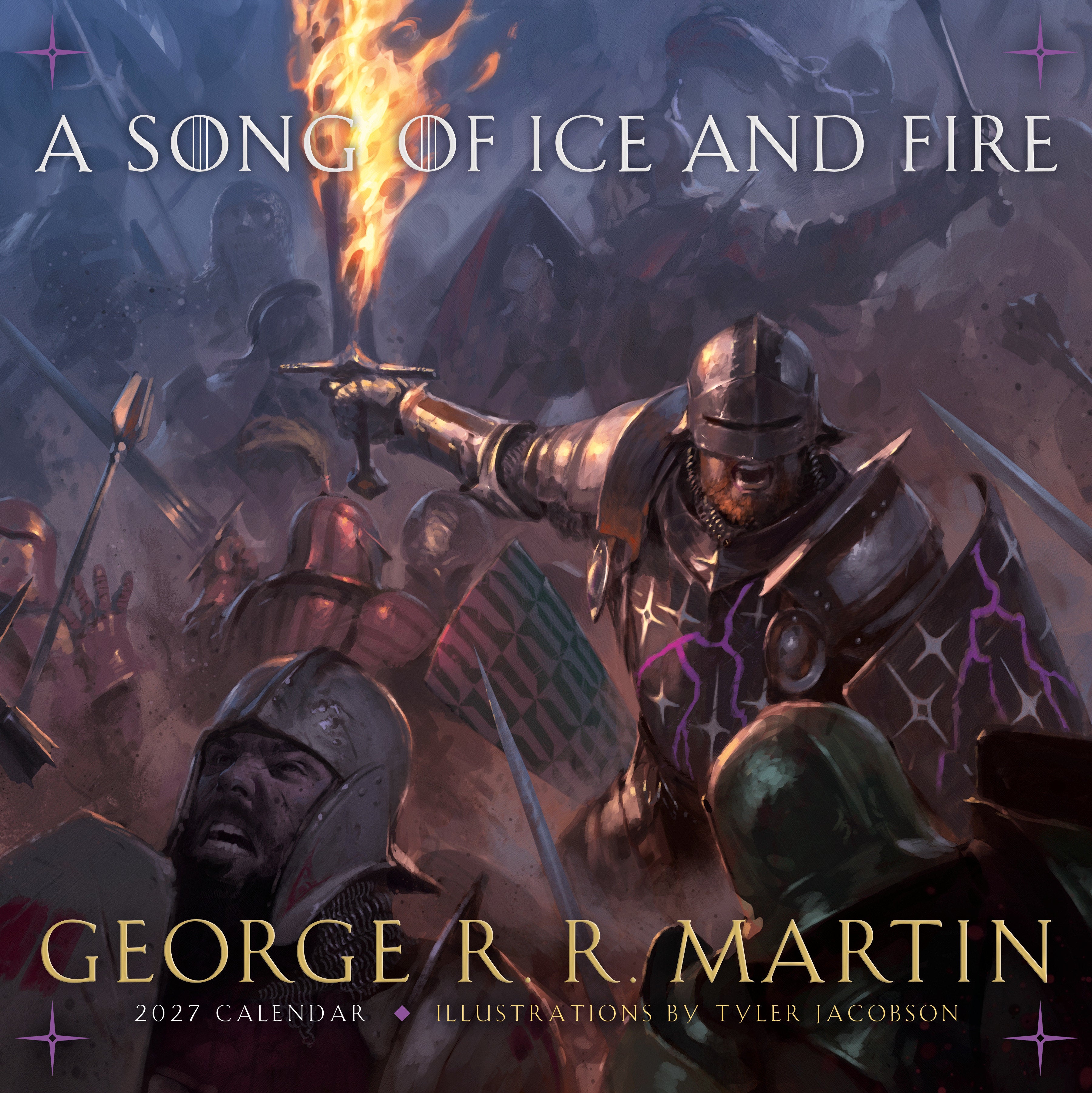 Preorder By 06/22 ~ A Song of Ice and Fire 2027 Calendar