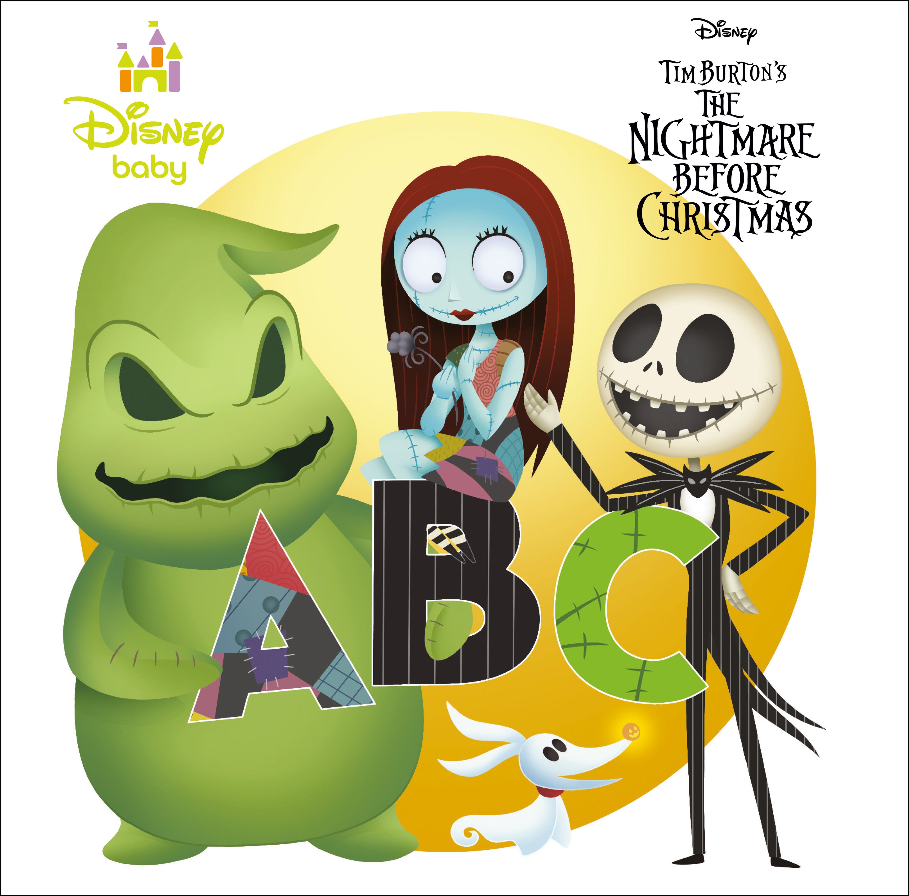Preorder By 06/08 ~ Disney Baby: Tim Burton's The Nightmare Before Christmas ABC