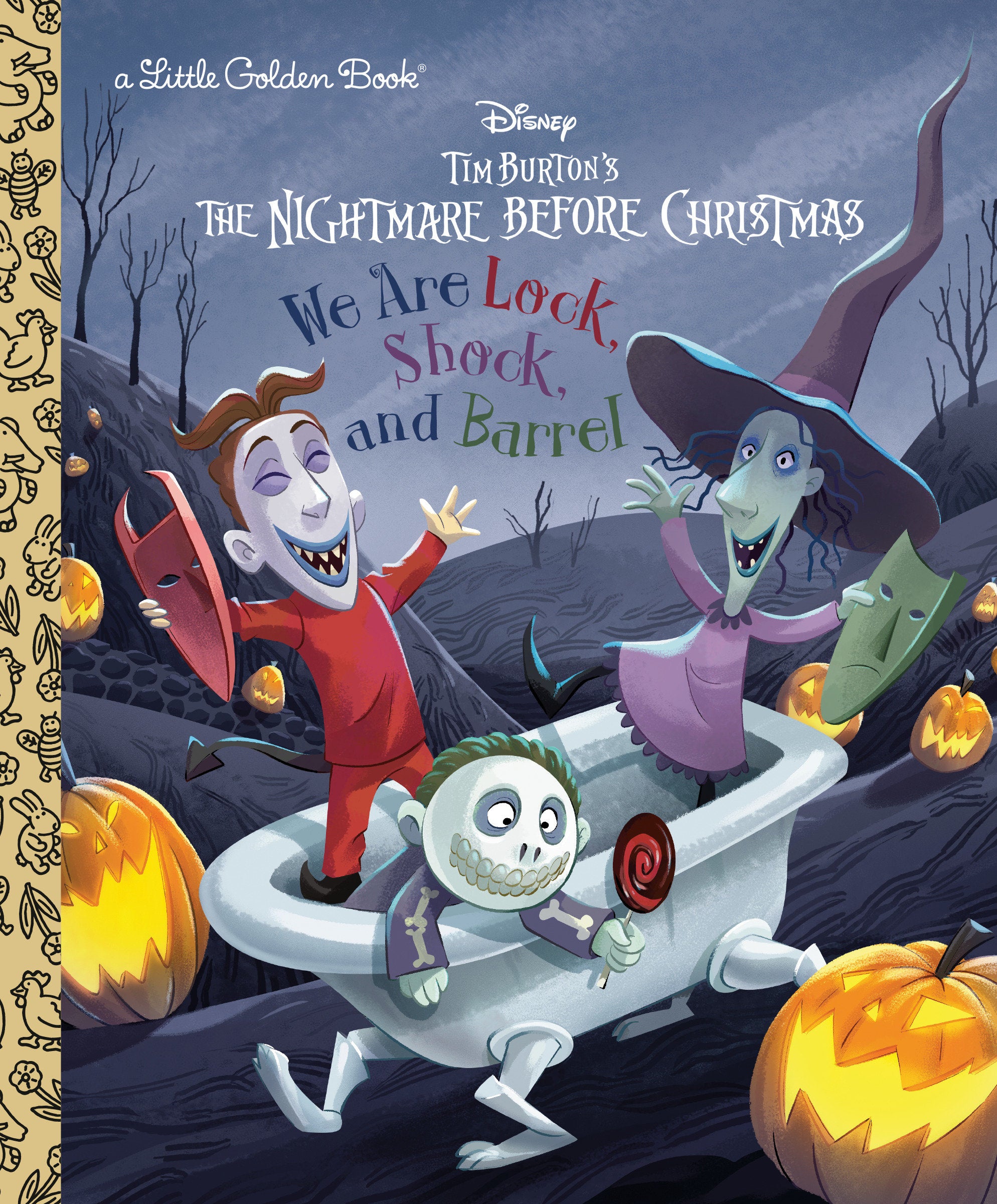 Preorder By 06/08 ~ We Are Lock, Shock, and Barrel (Disney Tim Burton's The Nightmare Before Christmas)