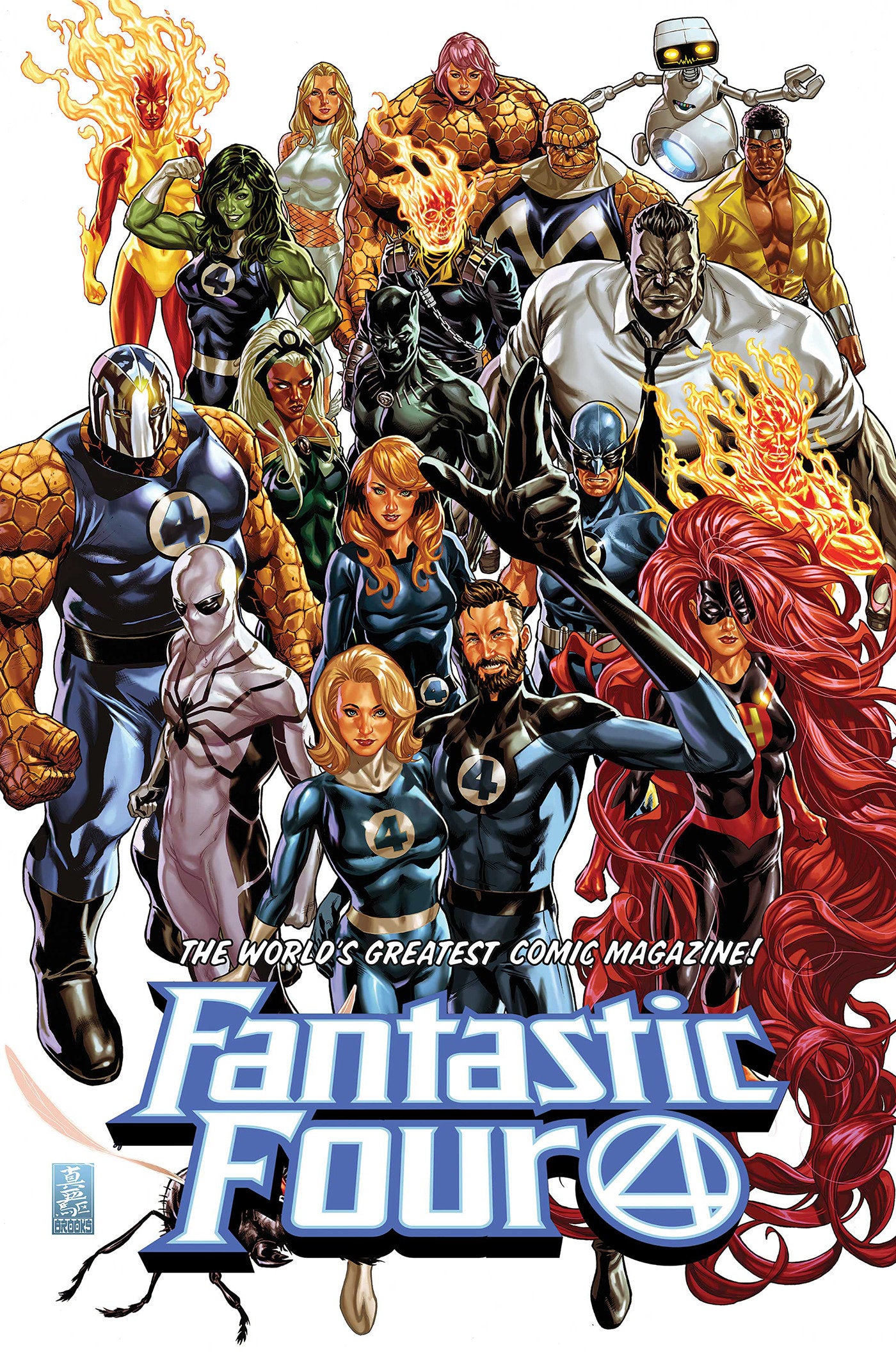 Preorder By 06/22 ~ Fantastic Four By Dan Slott Omnibus Vol. 2 Mark Brooks Cover