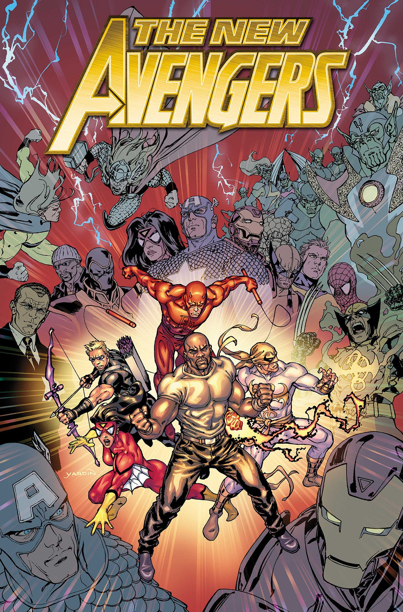 Preorder By 06/08 ~ New Avengers Omnibus Vol. 3 David Yardin Cover [DM Only]
