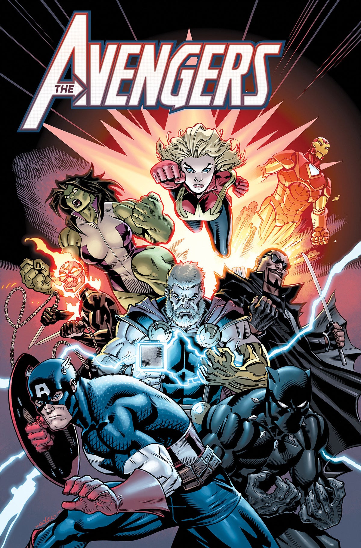 Avengers By Jason Aaron Omnibus Vol. 1 Ed Mcguinness Cover
