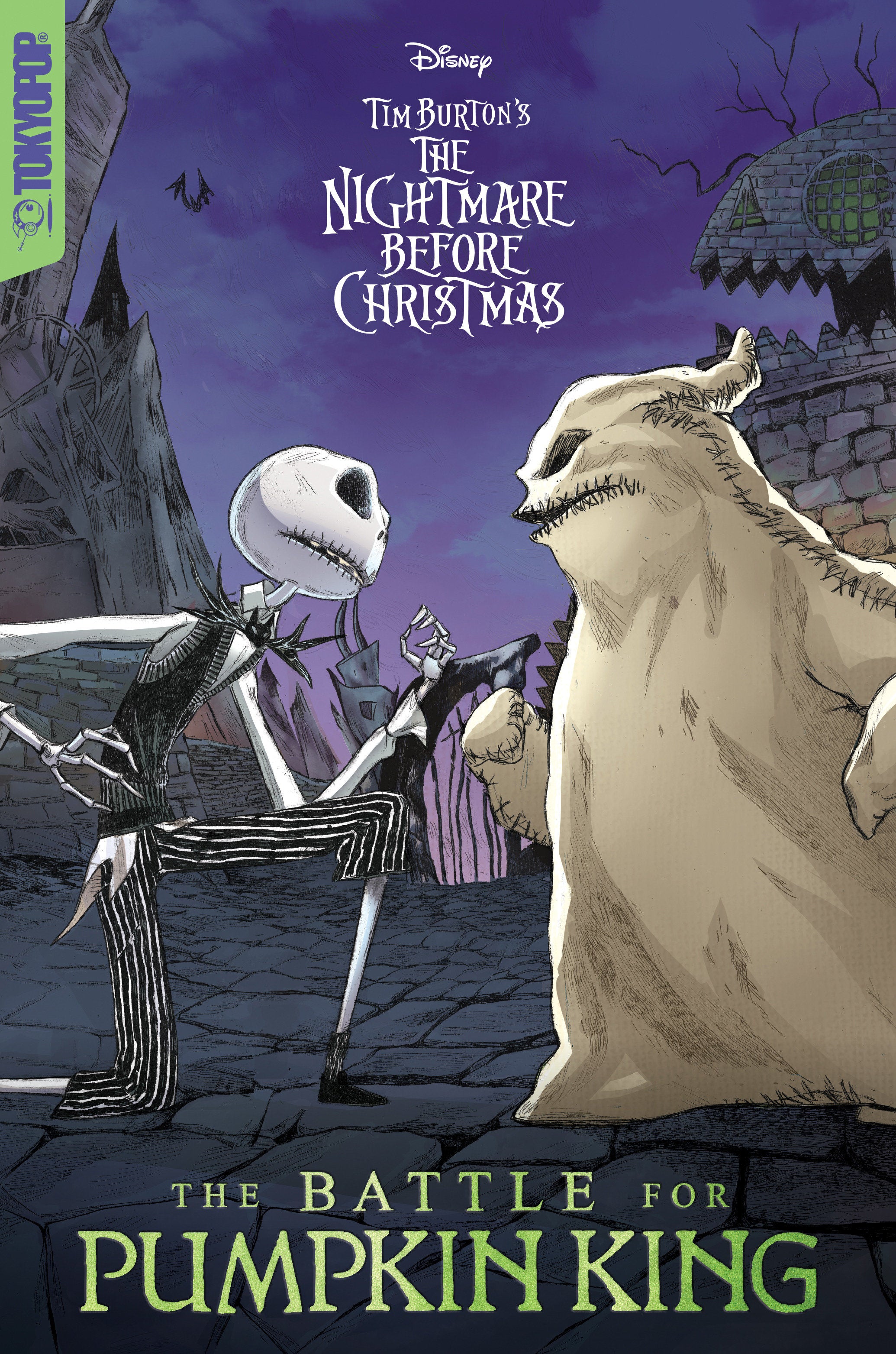 Preorder By 5/4/2026 ~ Disney Manga: Tim Burton's The Nightmare Before Christmas - The Battle for Pumpkin King