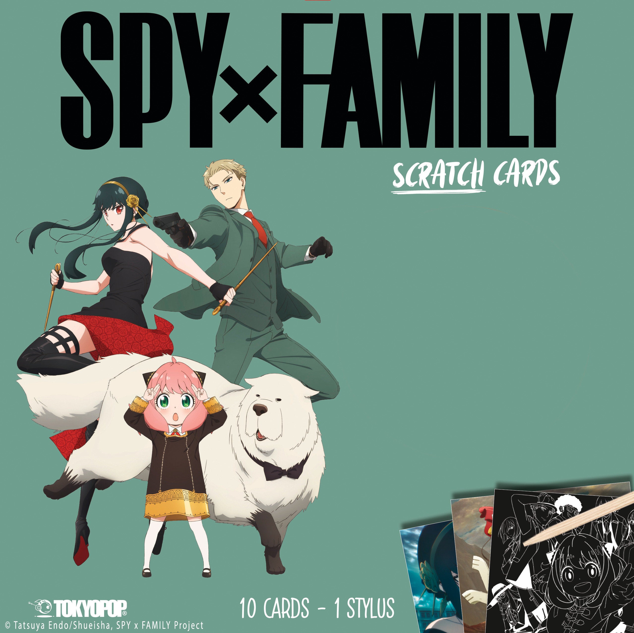 Preorder By 5/4/2026 ~ SPY x FAMILY S1 Scratch Cards