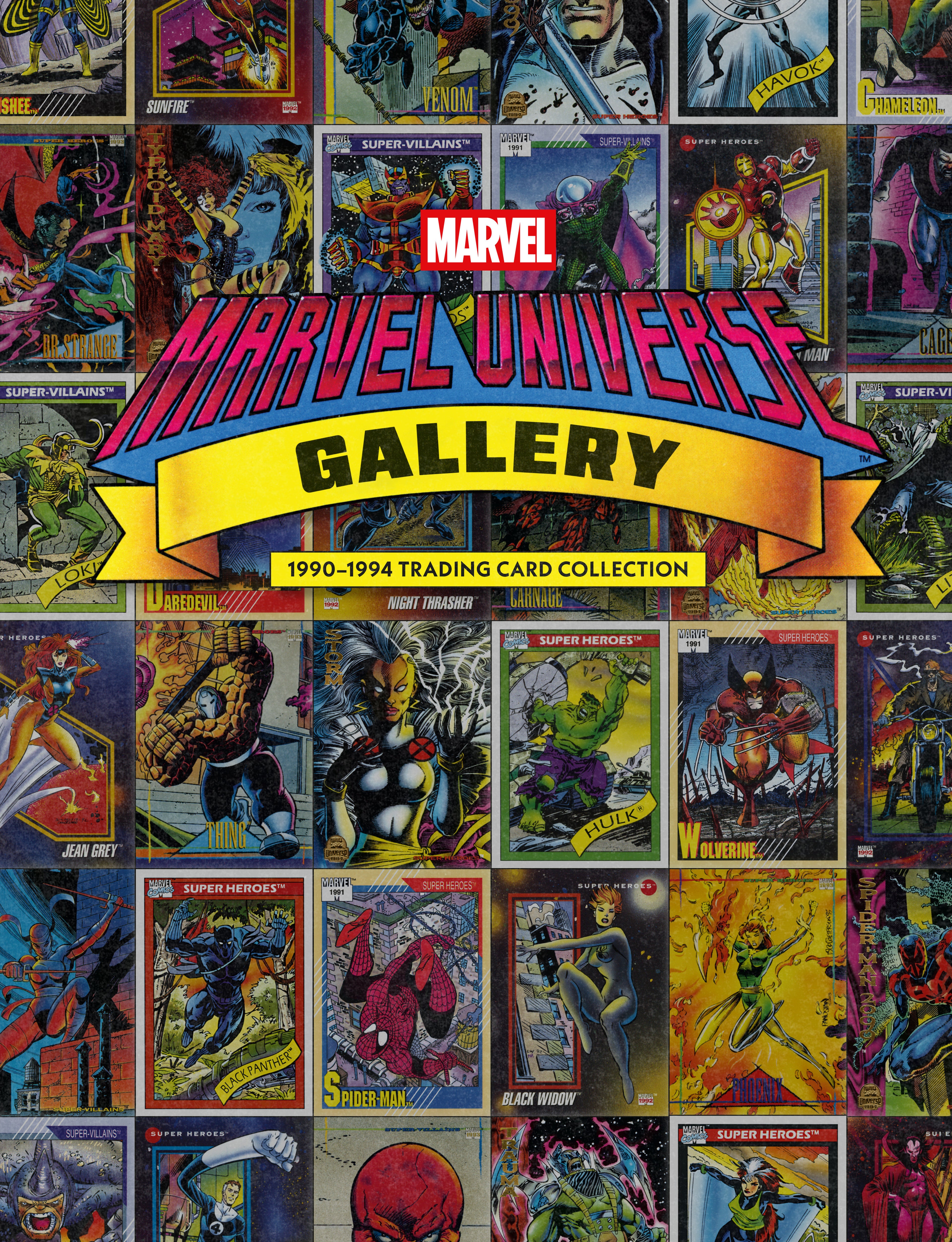 Preorder By 06/08 ~ Marvel Universe Gallery: 1990-1994 Trading Card Collection