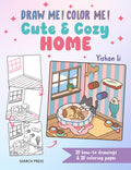Preorder By 06/22 ~ Draw me! Color me!: Cute & Cozy Home